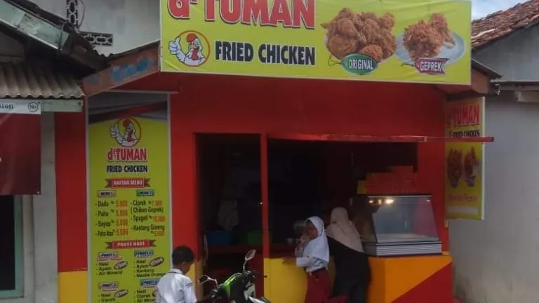 Fried Chicken d'TUMAN