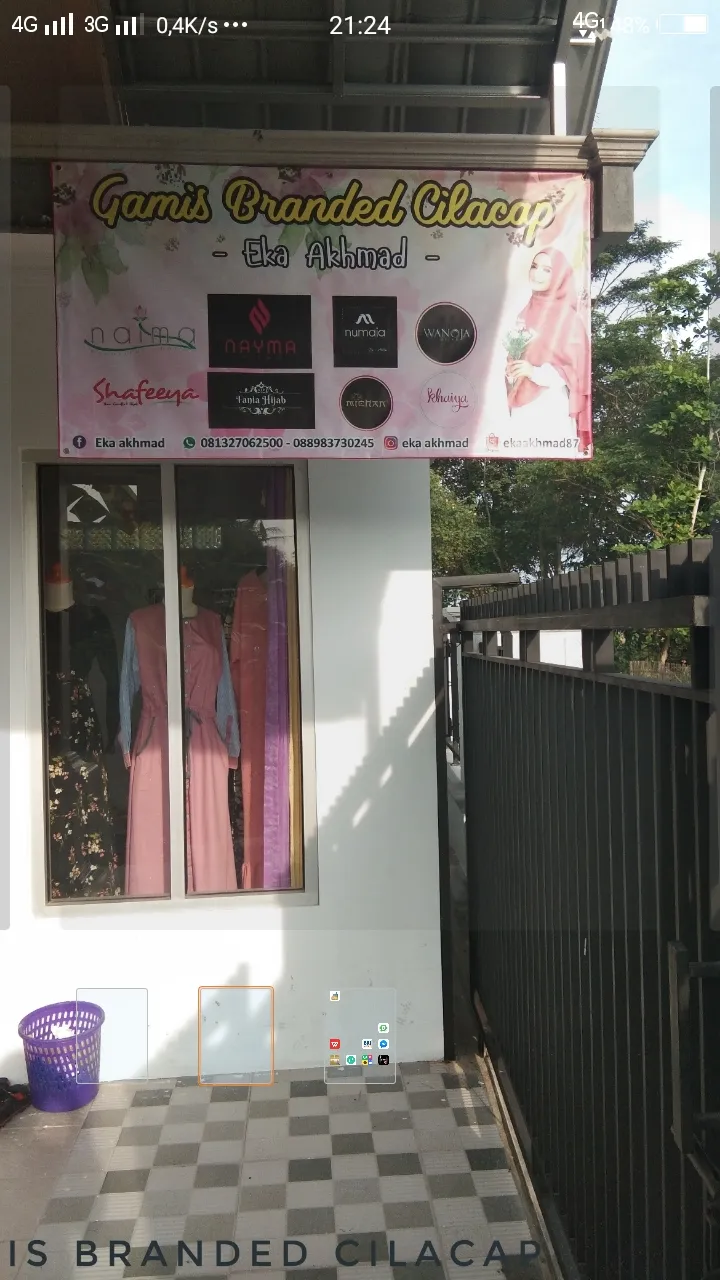 GAMIS BRANDED CILACAP