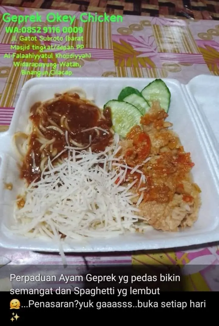 Geprek Okey Chicken
