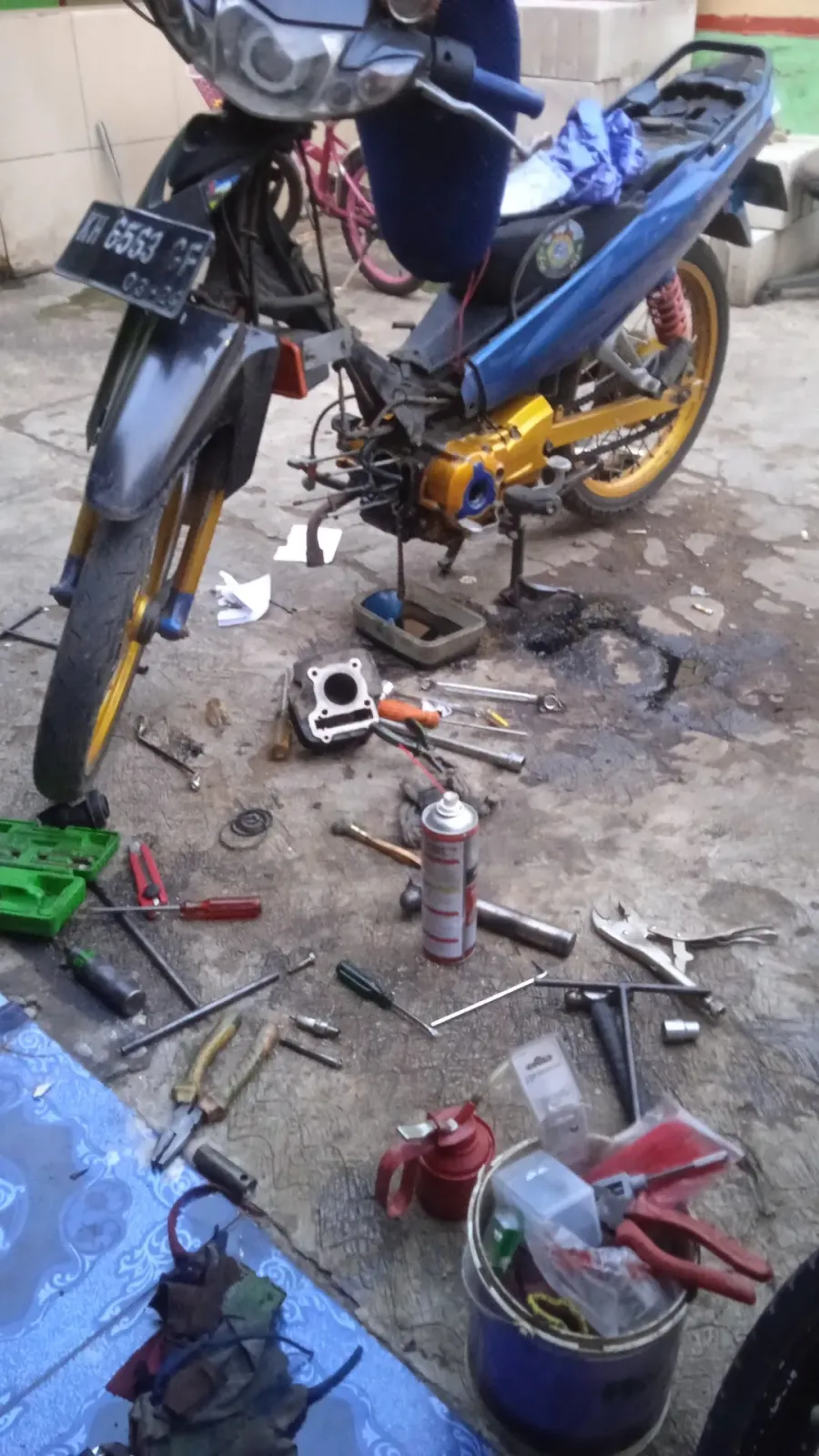 Gocir paint dan bengkel motor