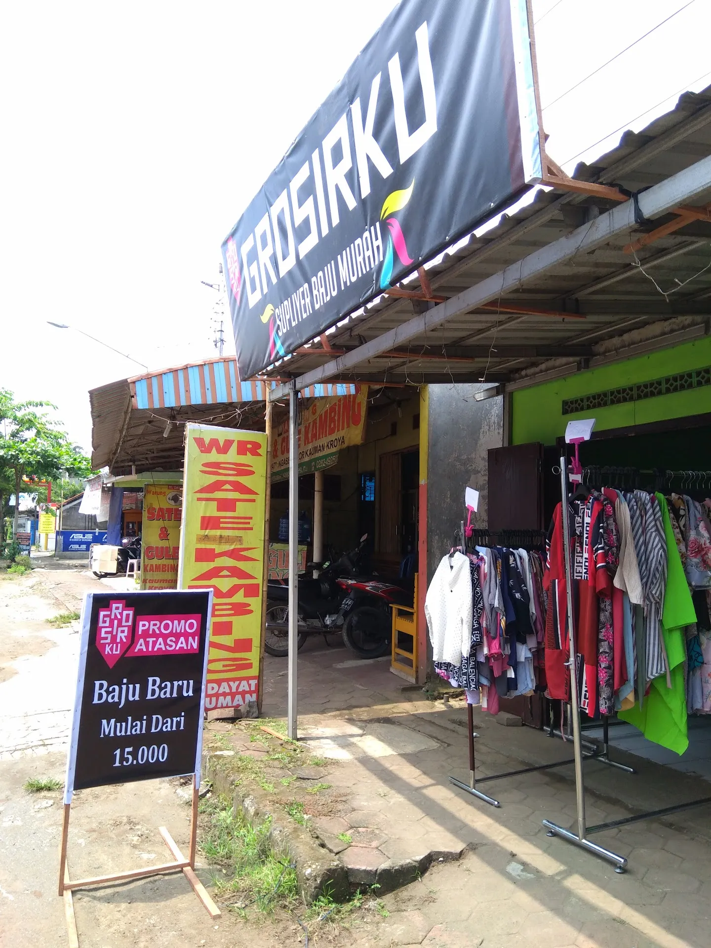 GROSIRKU & Outlet Sablon Kaos
