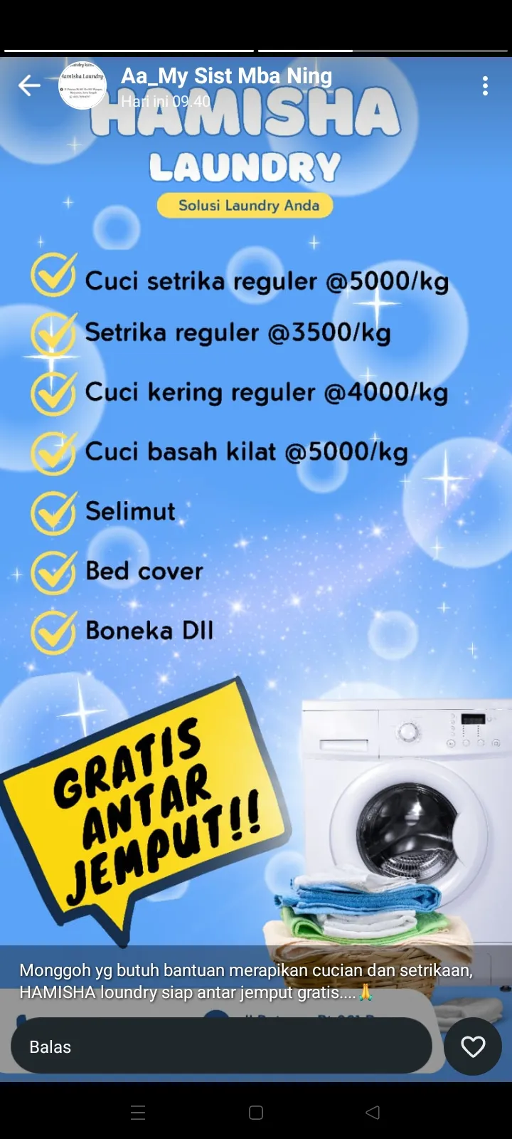 Hamisha Laundry