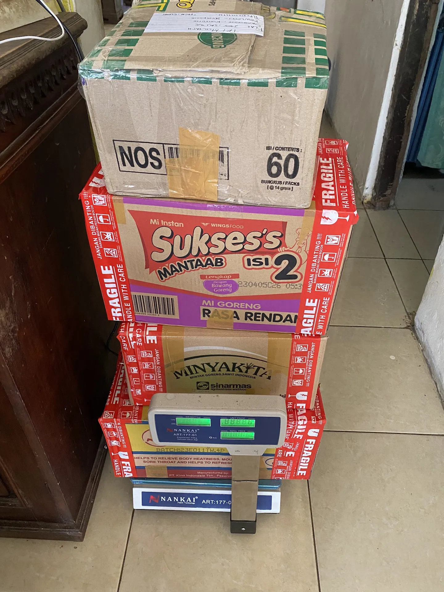 Jasa paket internasional