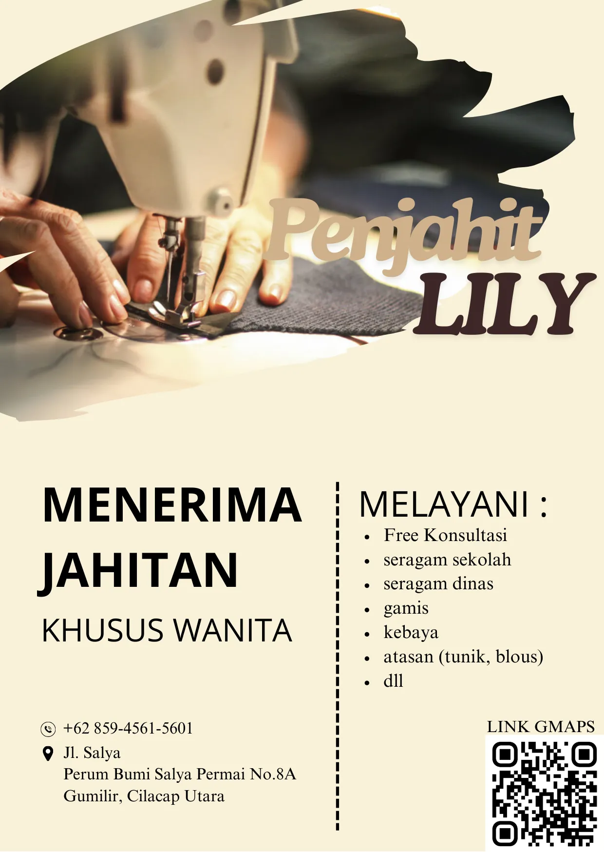 JL Lestari Penjahit & Laundry
