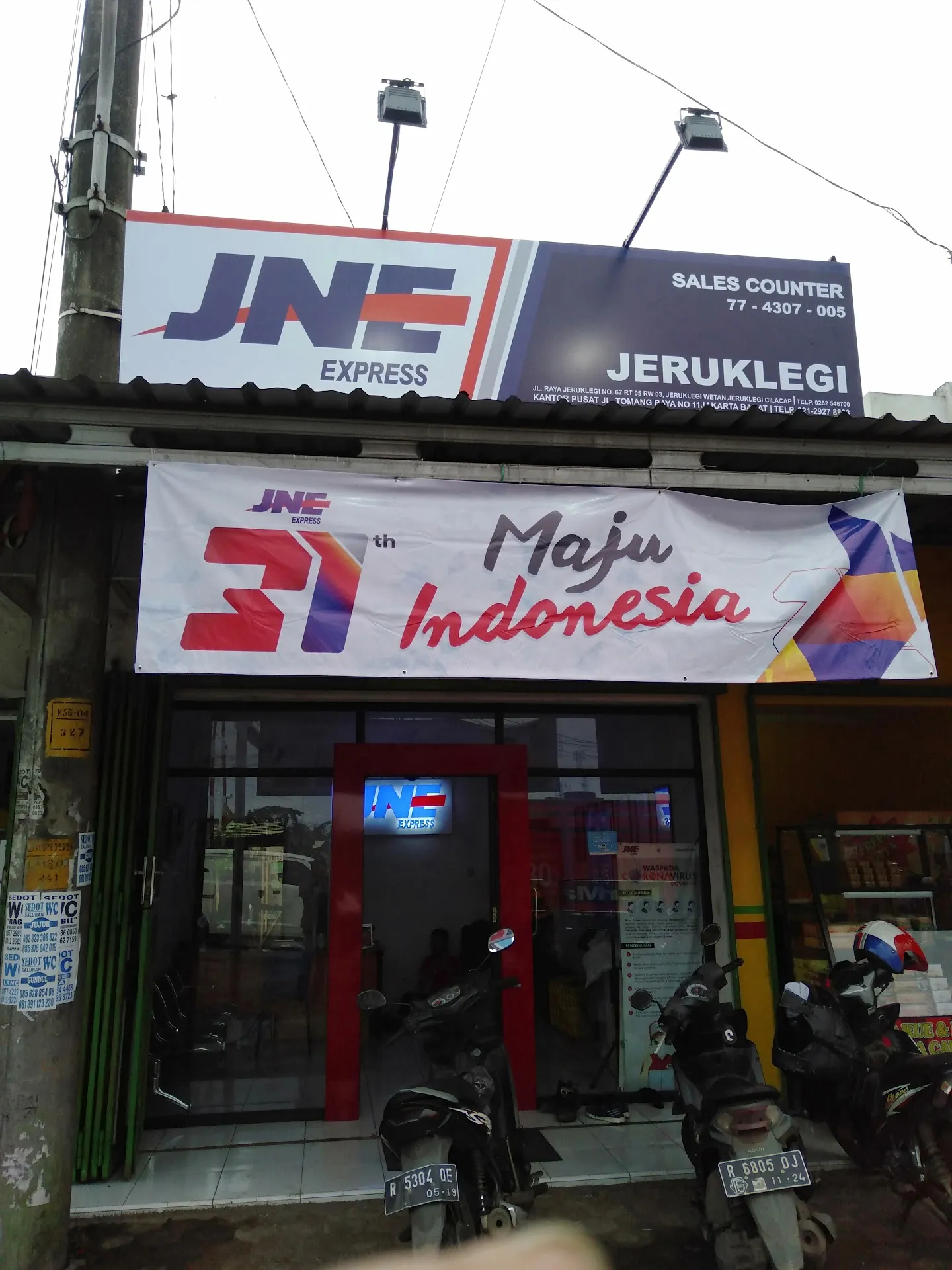 JNE Kantor Perwakilan Jeruklegi