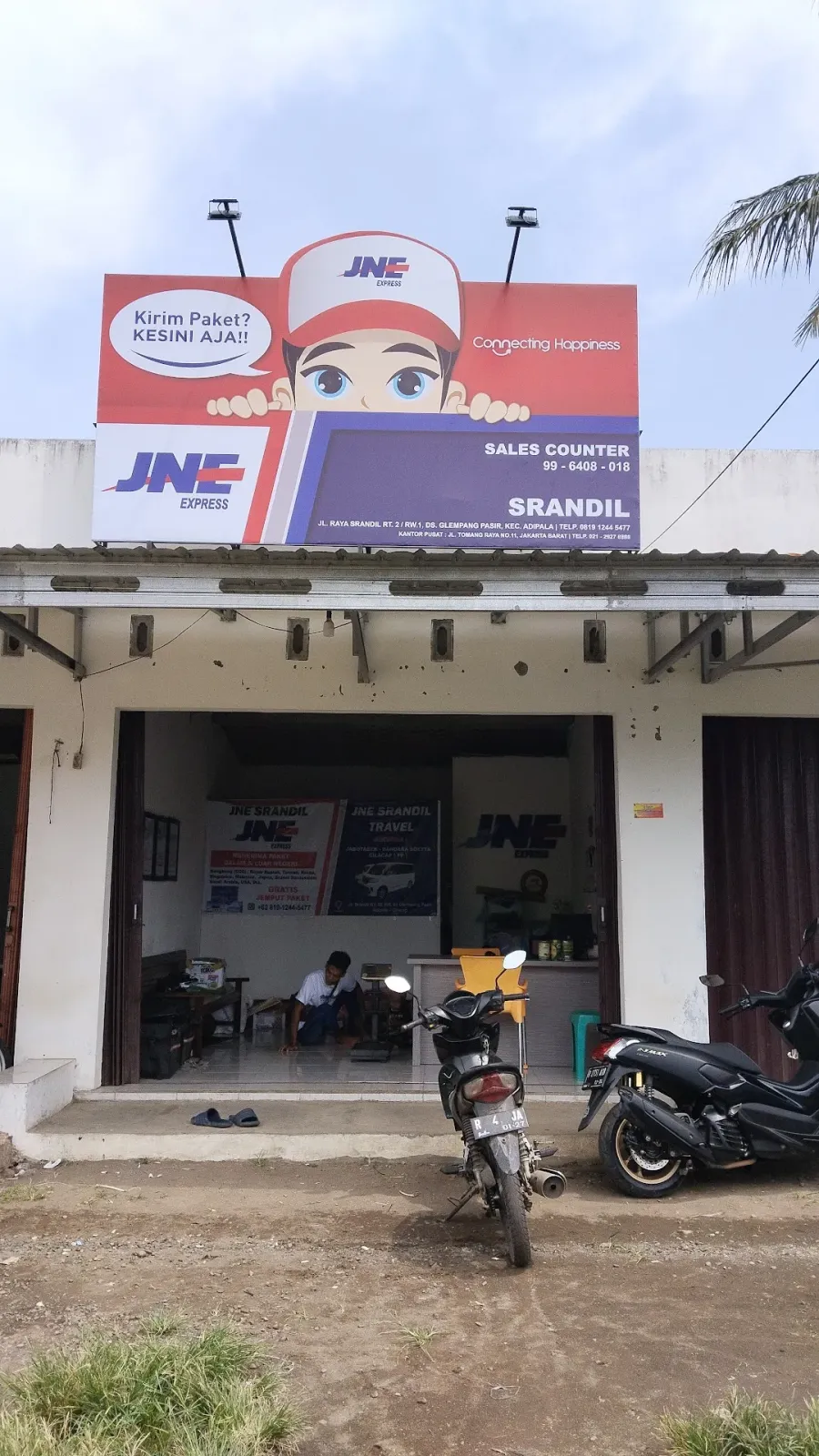 JNE SRANDIL GLEMPANGPASIR