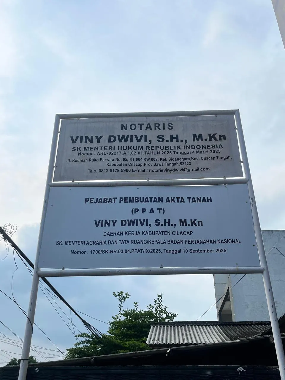 Notary & PPAT Office Viny Dwivi, S.H.,M.Kn