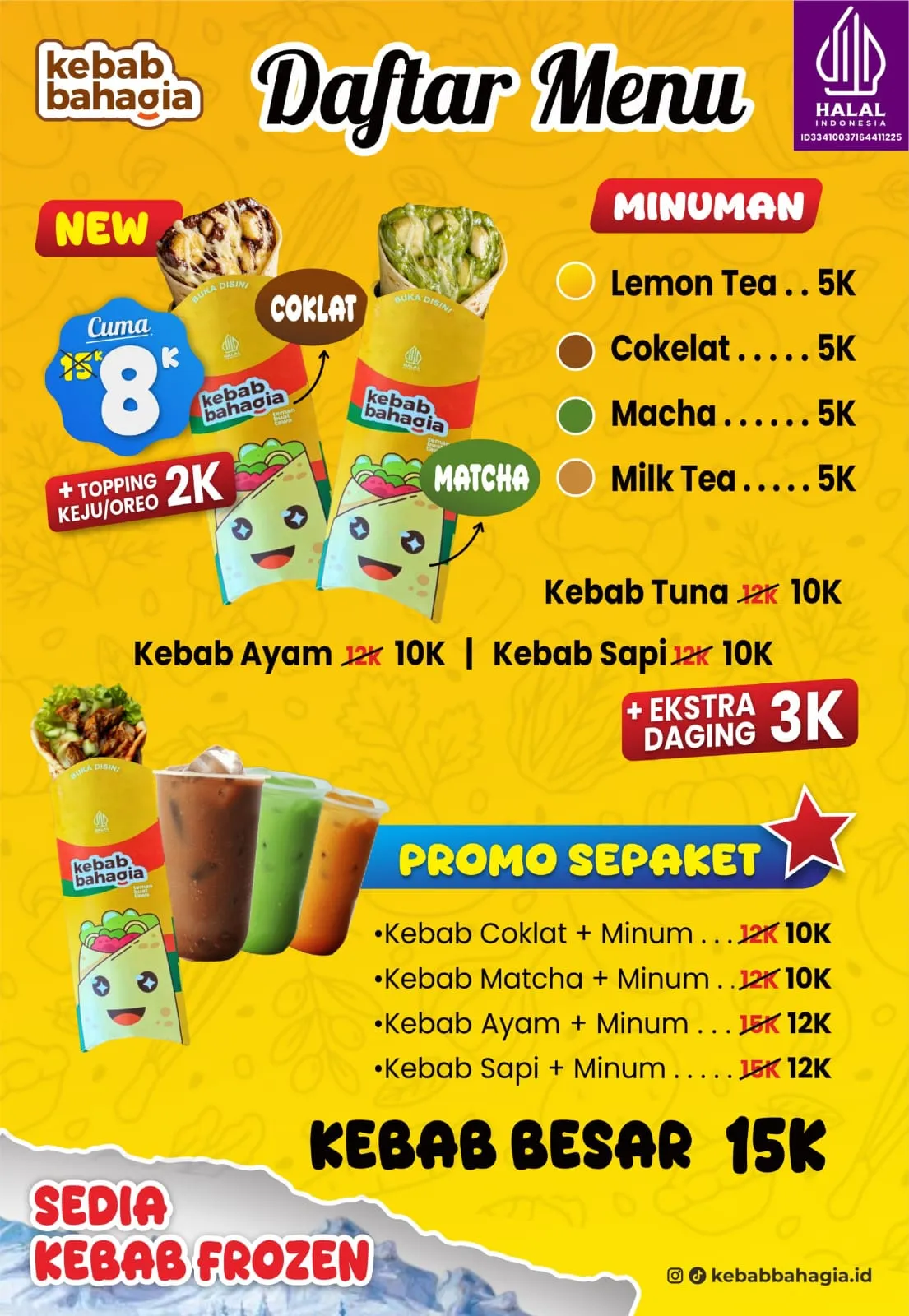 Kebab Bahagia Jeruklegi