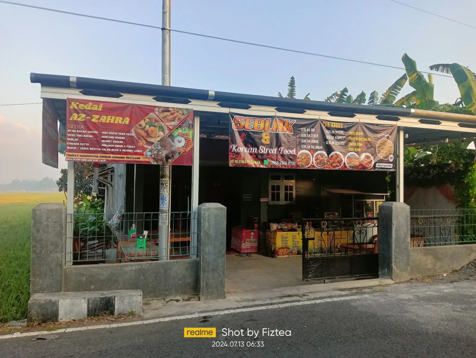 Kedai Az'Zahra Seblak dan Sate Seafood