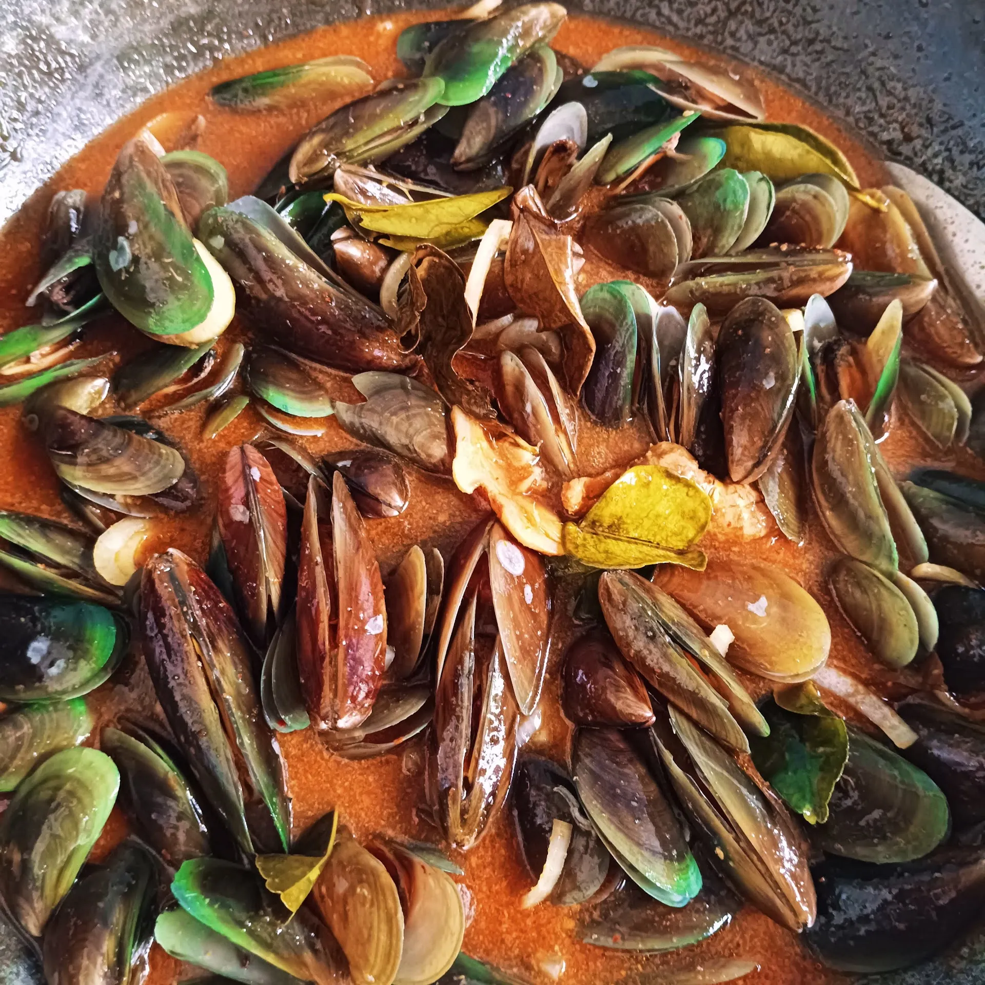 Kerang Ijo Bumbu Saus Padang KANG JO
