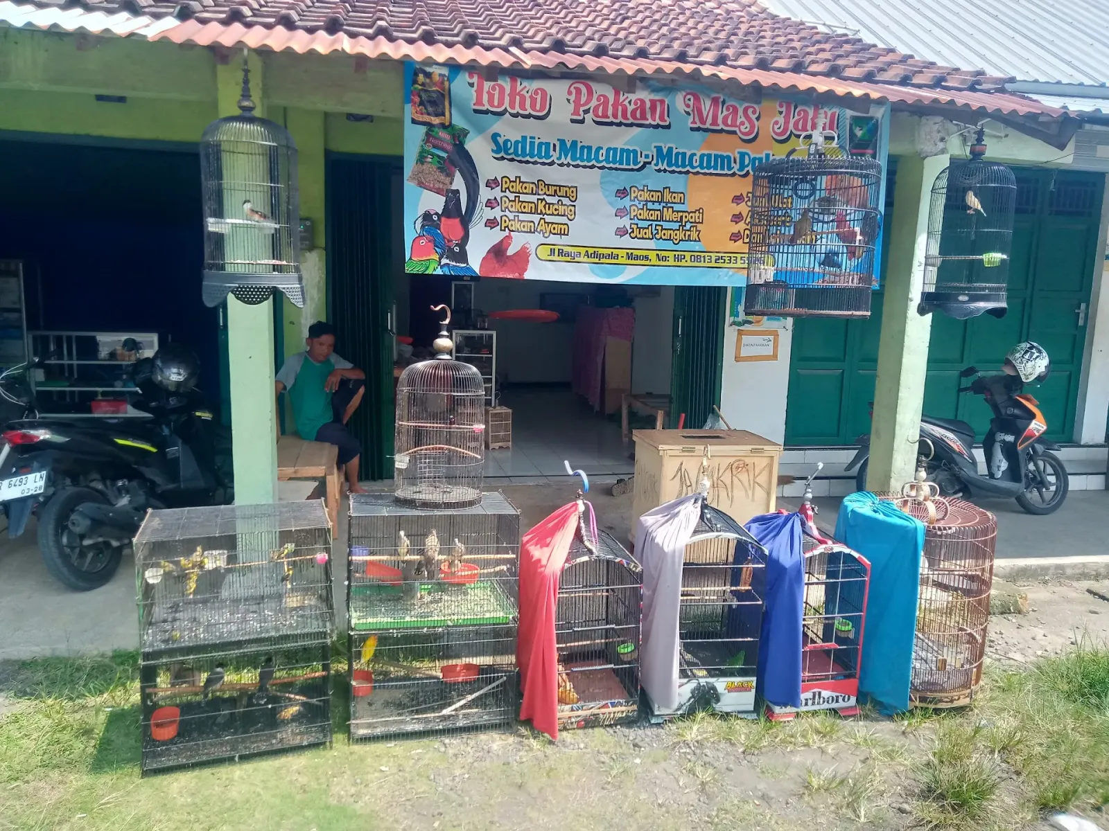 Kios burung mas jalu