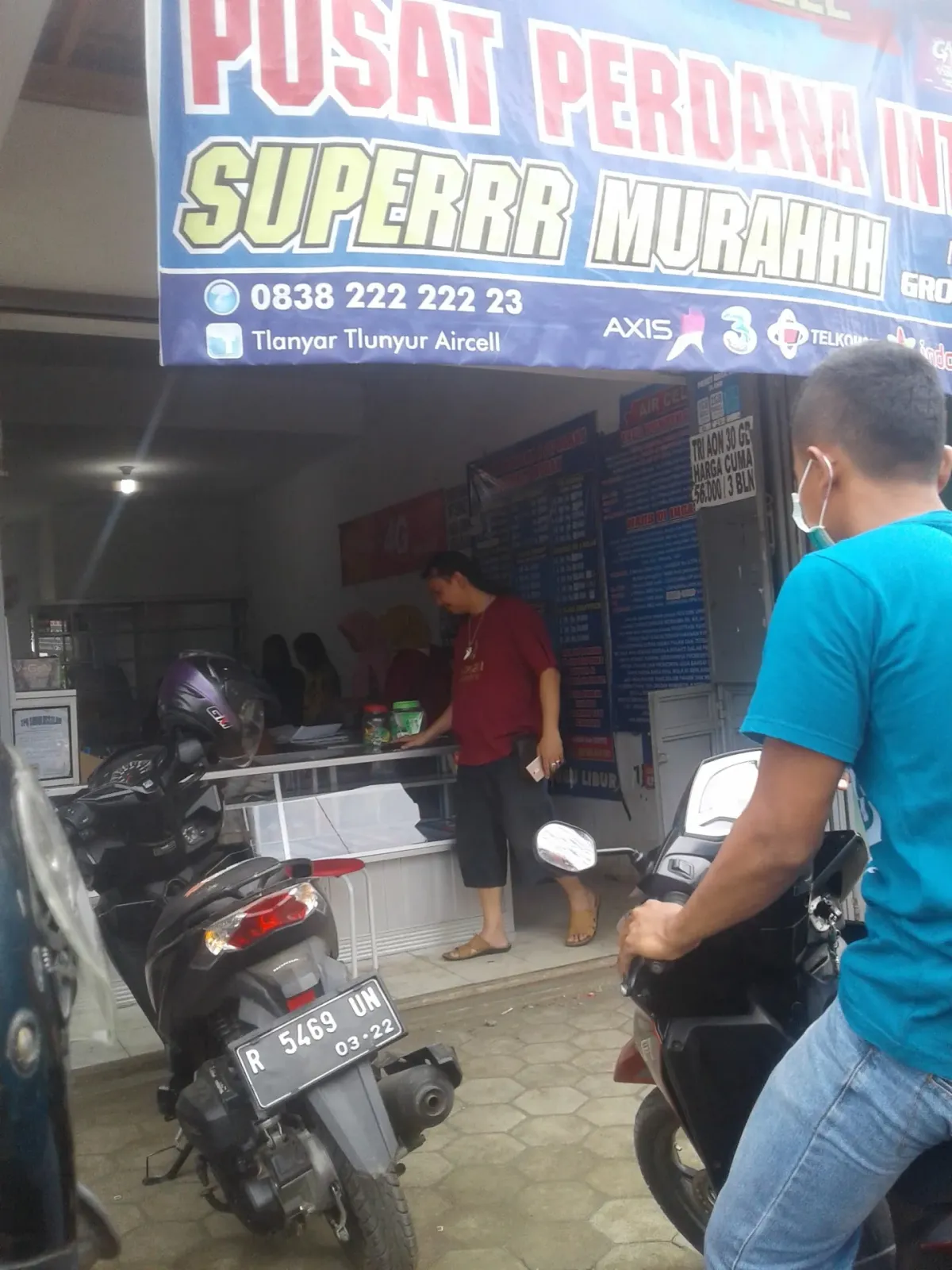 Konter Air Cell Pusat Perdana Internet