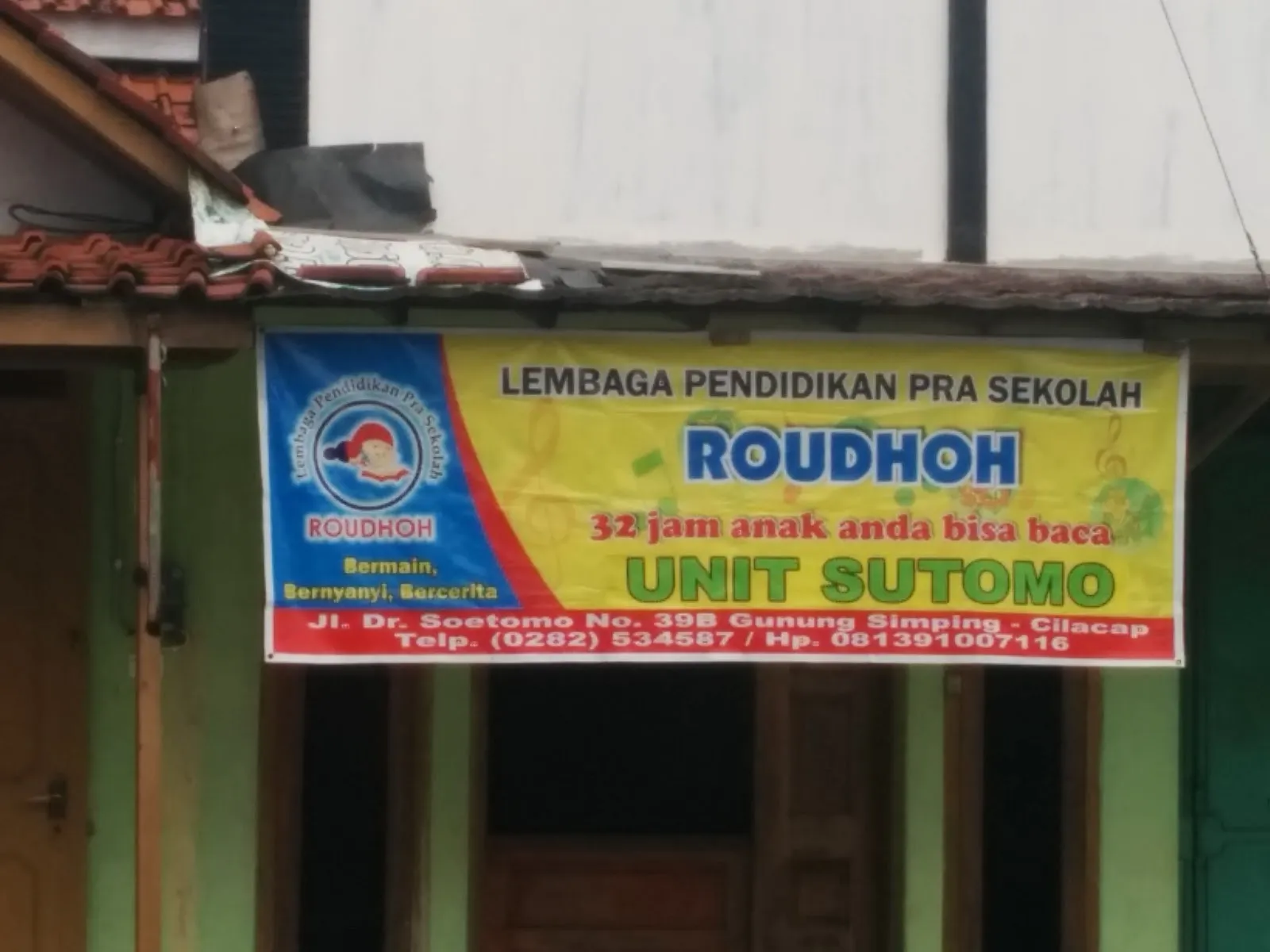 Lembaga Pendidikan Pra Sekolah Roudhoh
