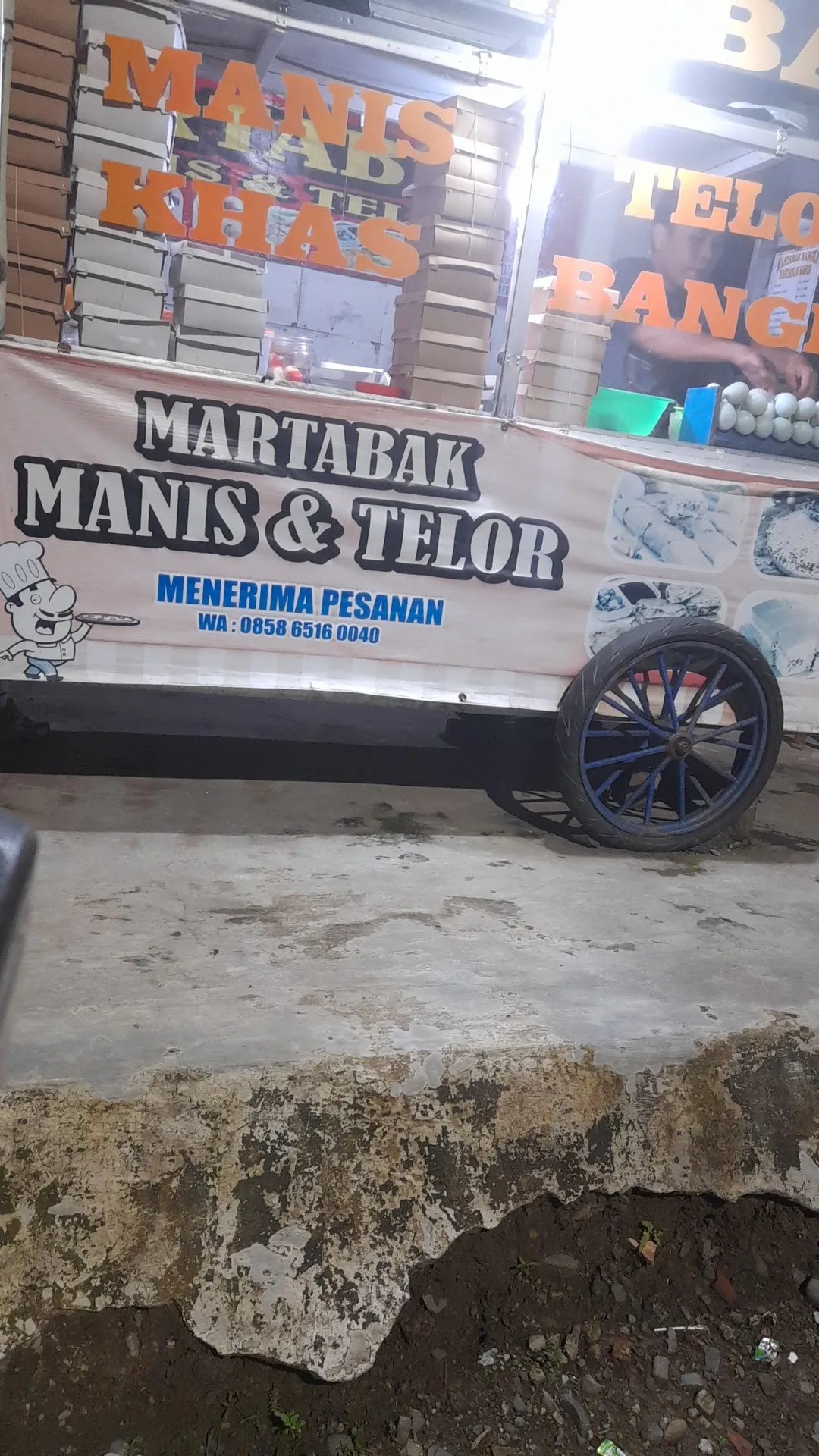 Martabak Khas Bangka Manis & Telor