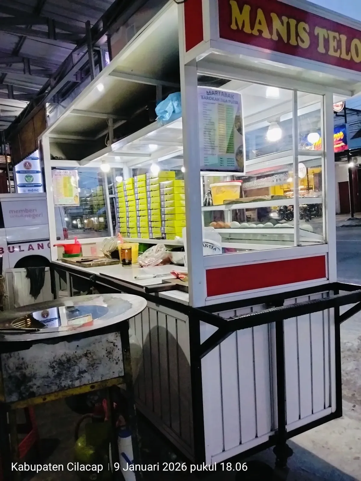 Martabak Manis Telor barokah tiga putri