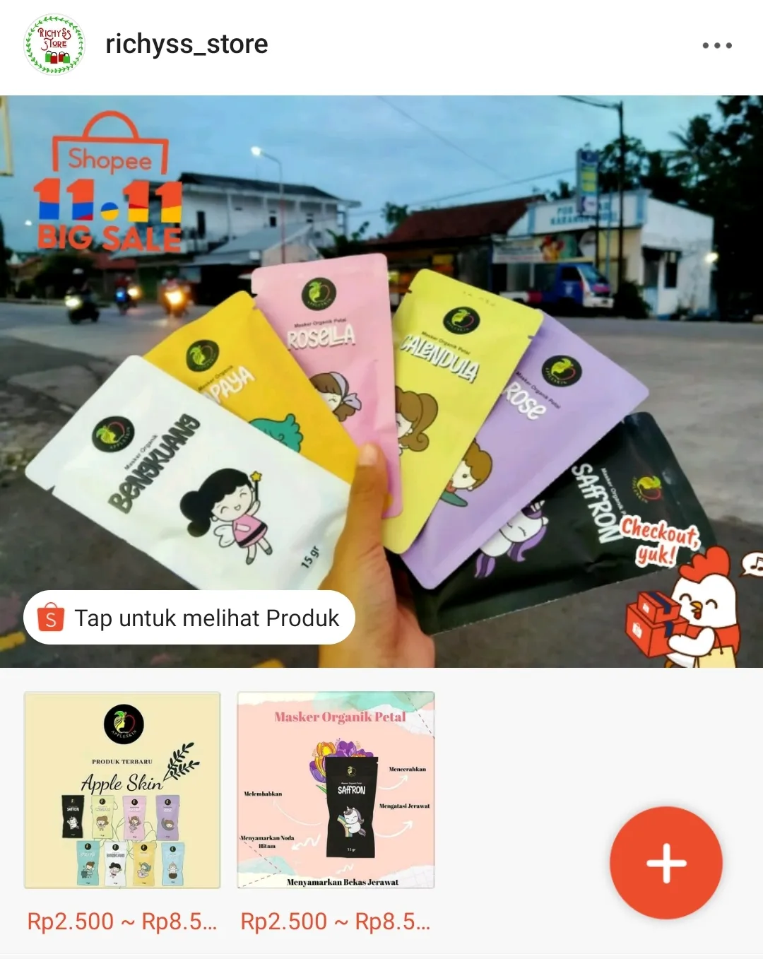 Masker Organik by Poupeepou Cilacap