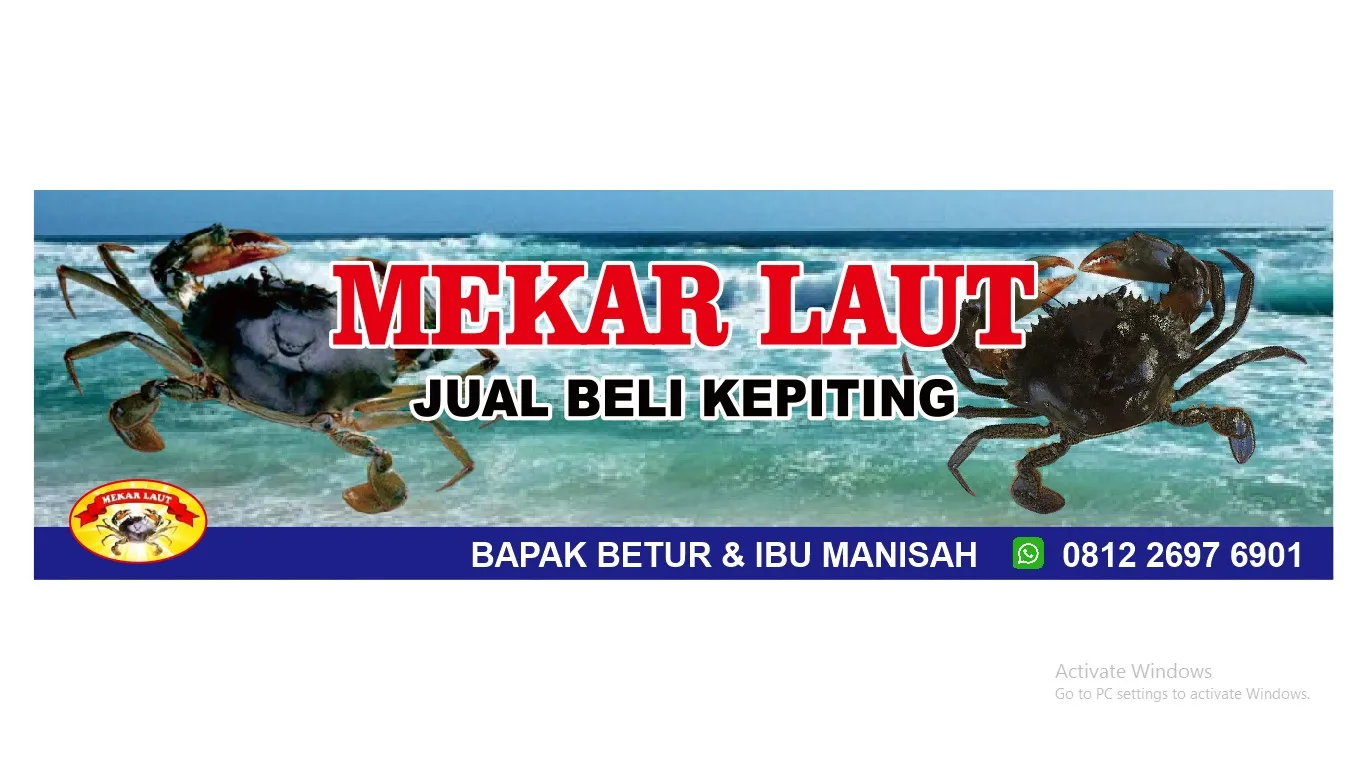 MEKAR LAUT (jual beli kepiting)