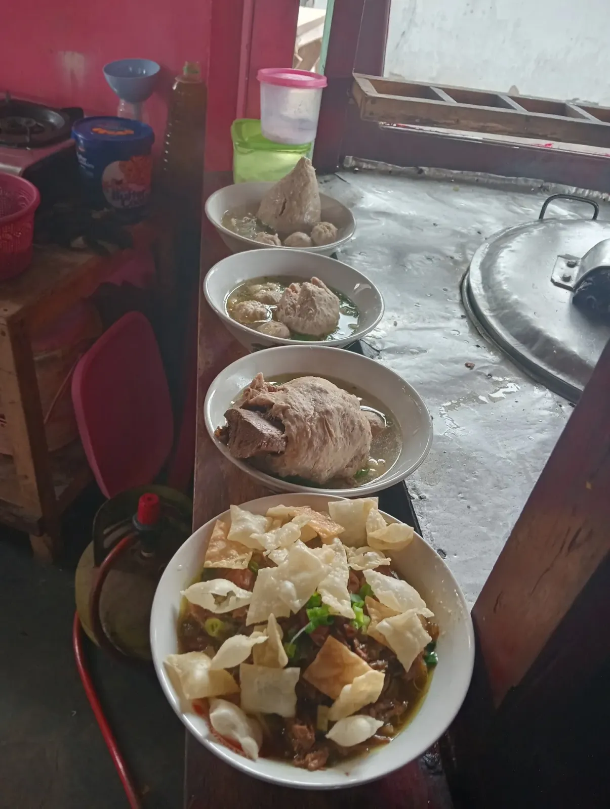 Mie ayam bakso bewok