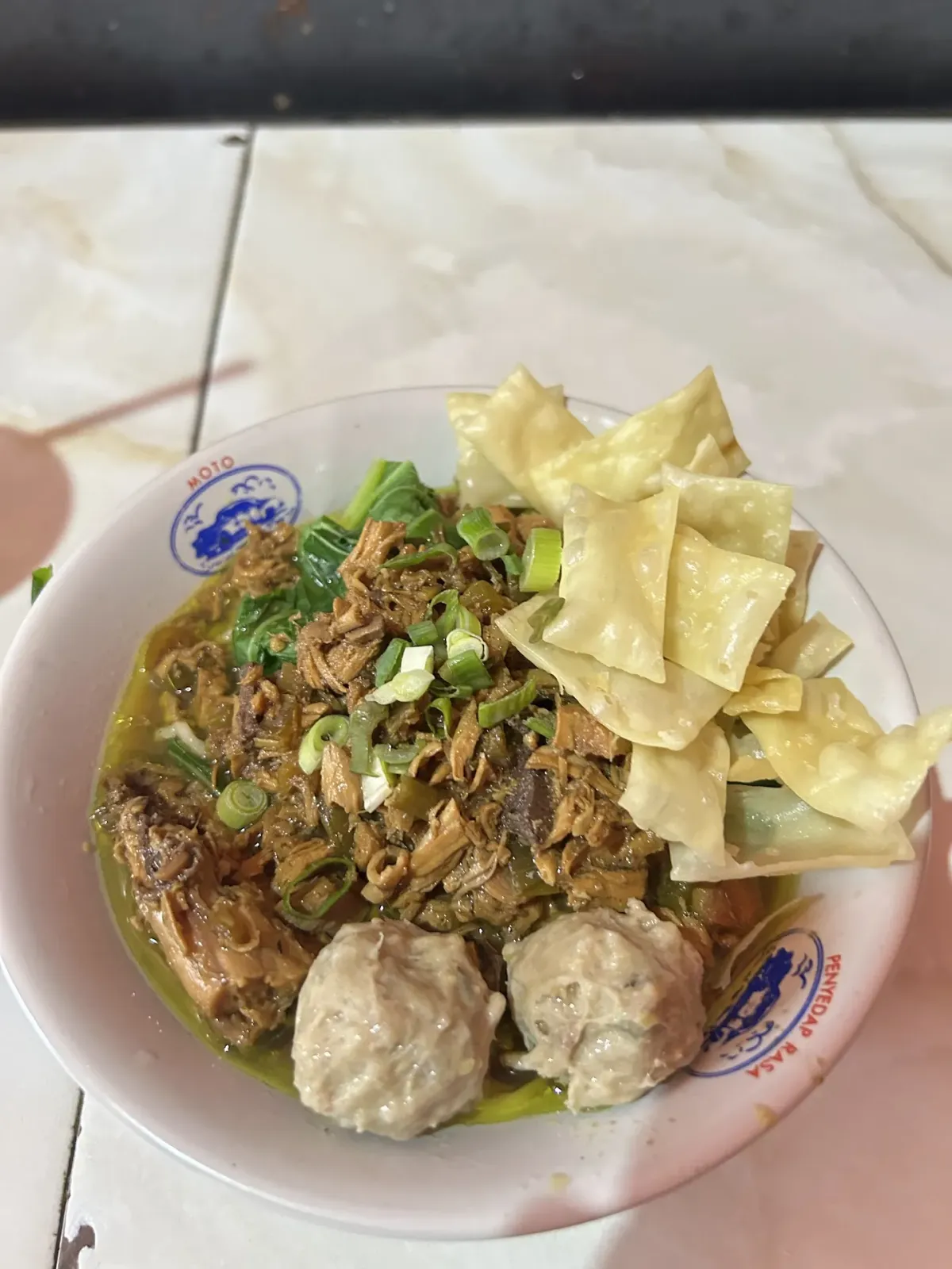 Mie ayam bakso bewok