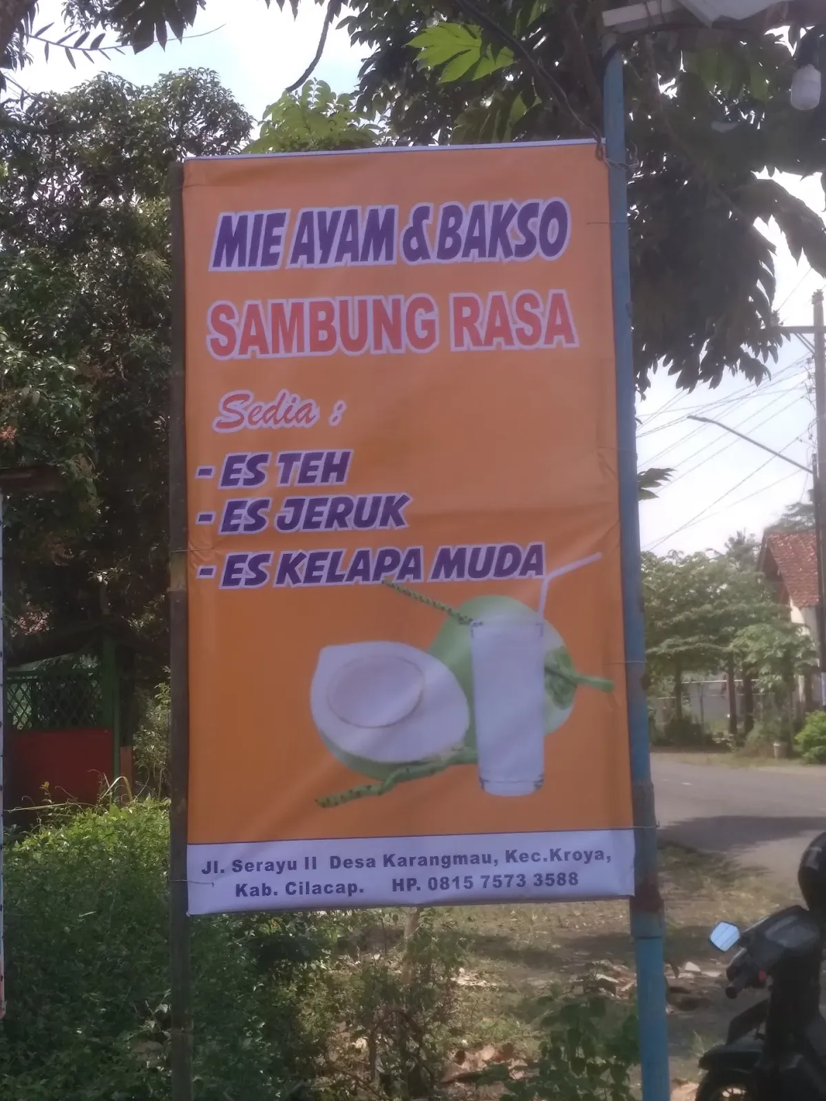 Mie ayam Bakso #SAMBUNGRASA# jl serayu2kalisarikrgmangukroya