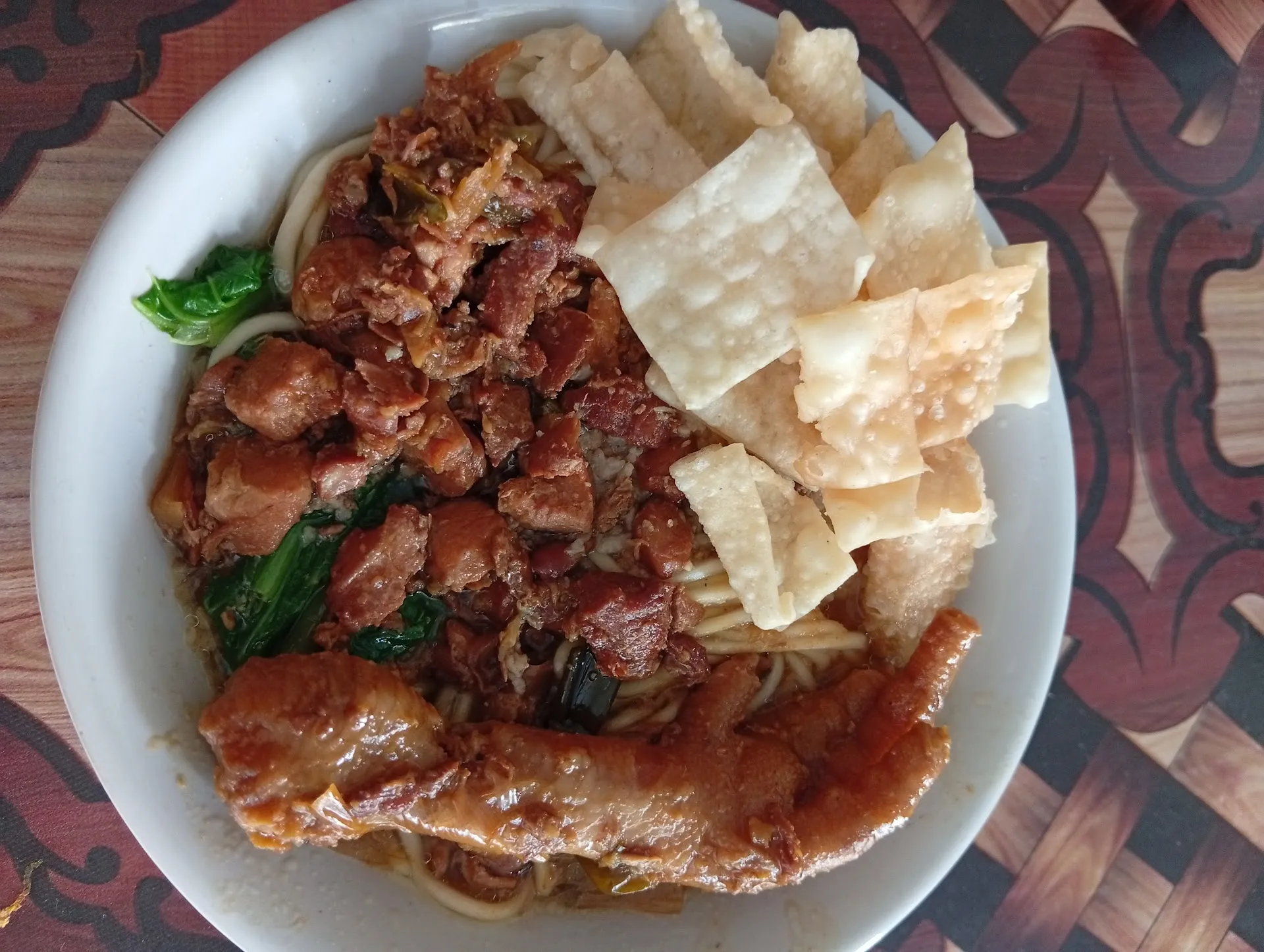 Mie Ayam Ceker jl tidar(Barjono)