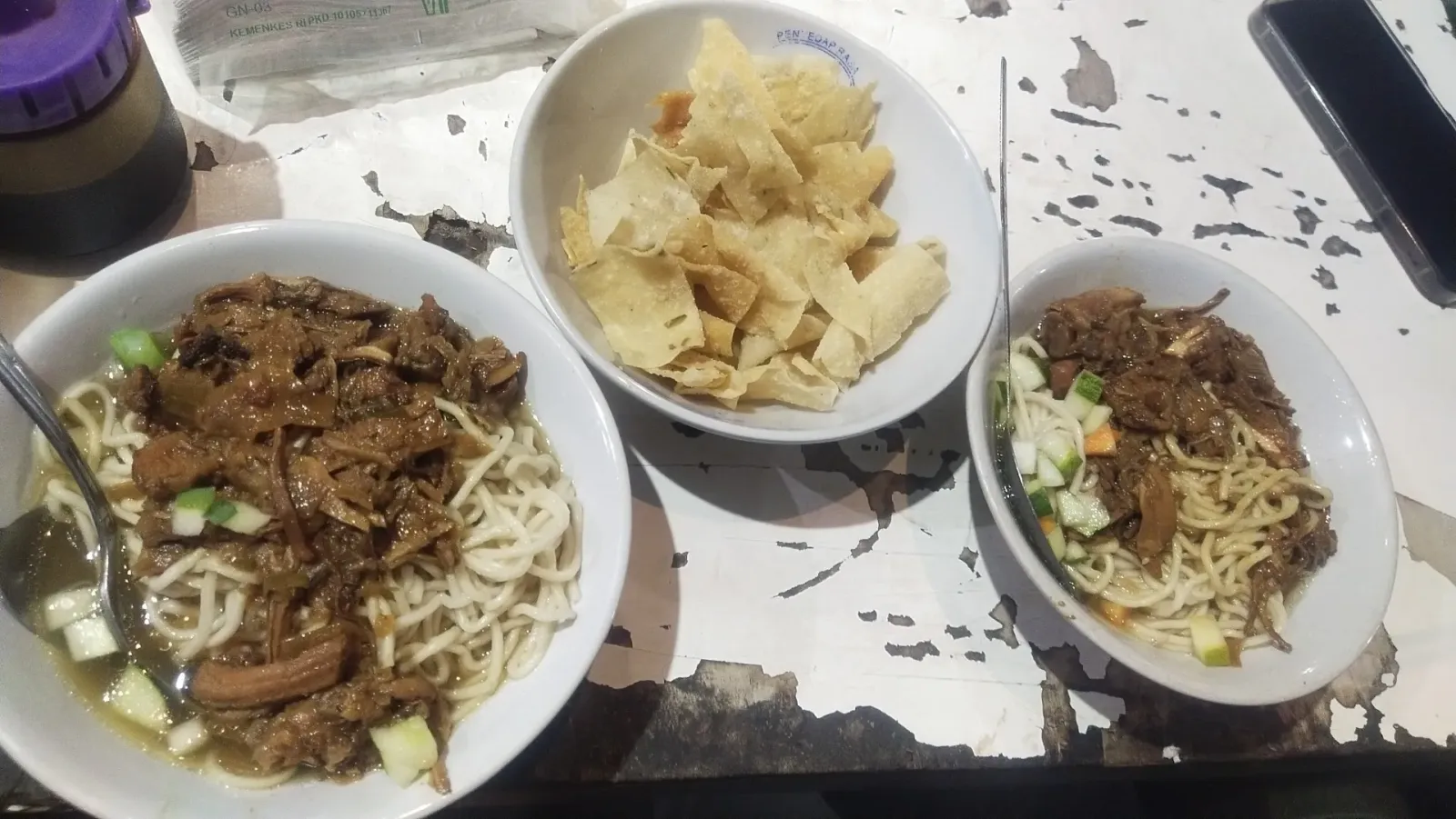 Mie Ayam Ceker " Mekar Sari " Pak Wanto
