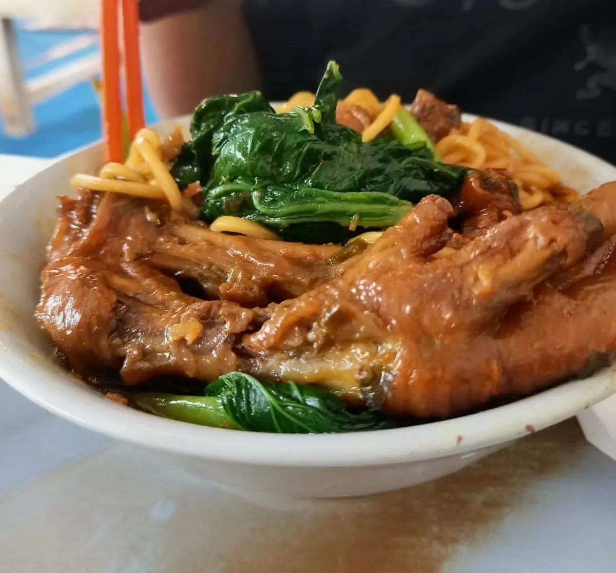 Chicken Noodle and Legendary Bakso Pak Supar