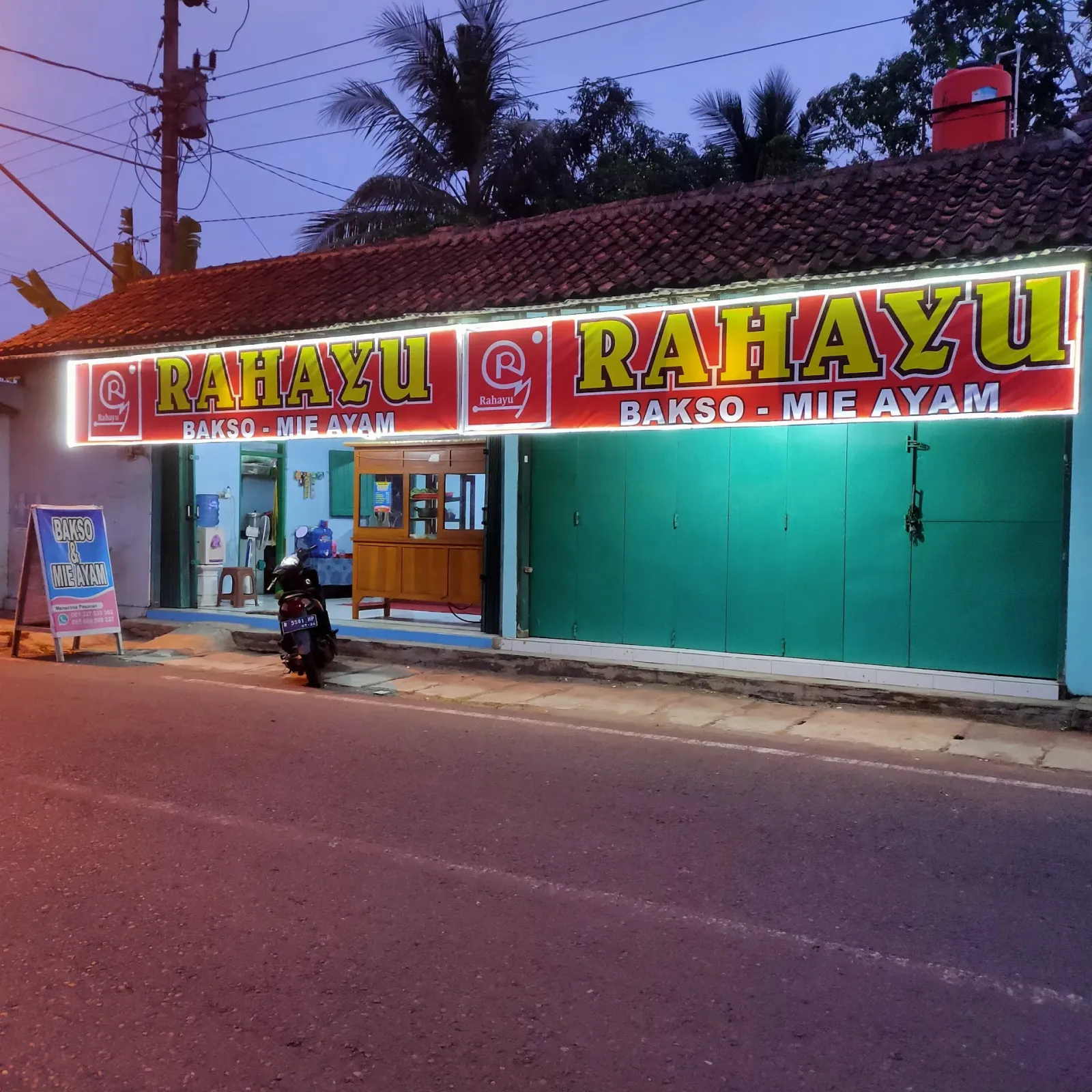 Mie ayam dan bakso rahayu