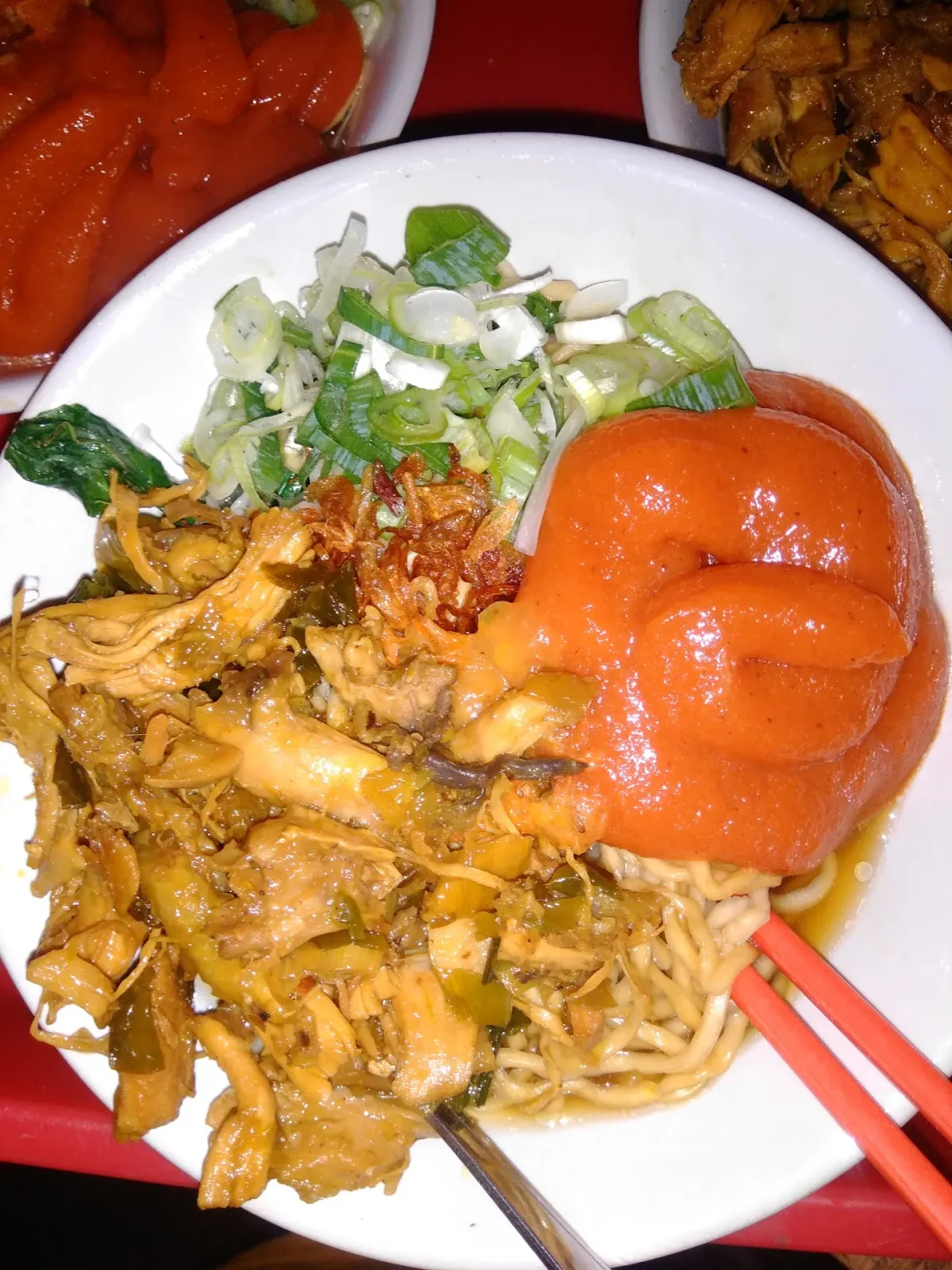 mie ayam endess
