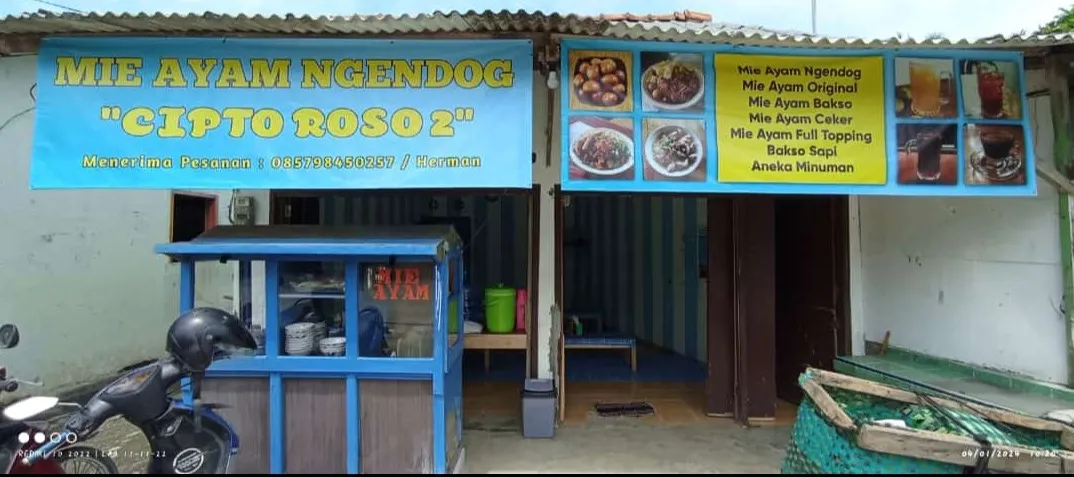 Mie Ayam Ngendog dan Bakso Cipto Roso 2