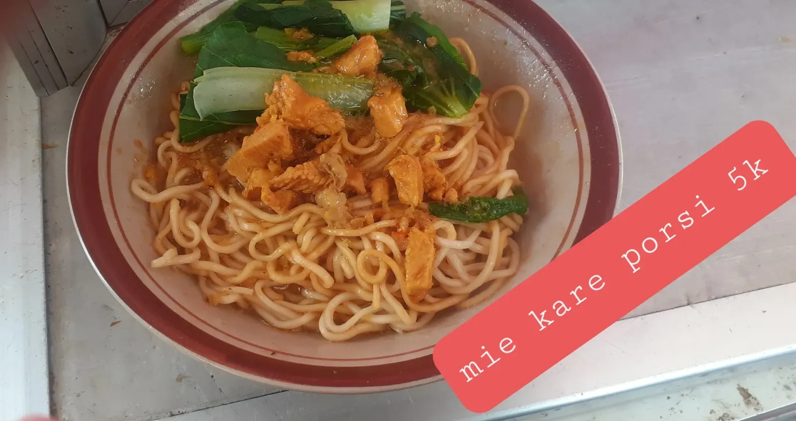 Mie ayam Sahara