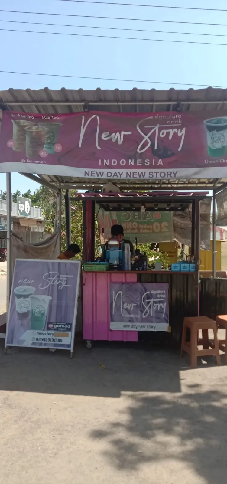 Minuman New Story Jatilawang