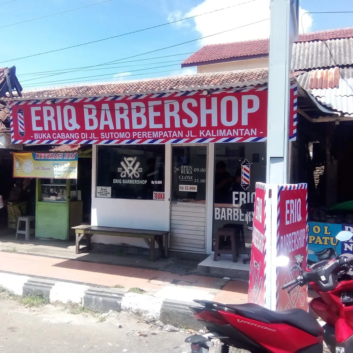Mr.R Barbershop by: Richard Oktavian