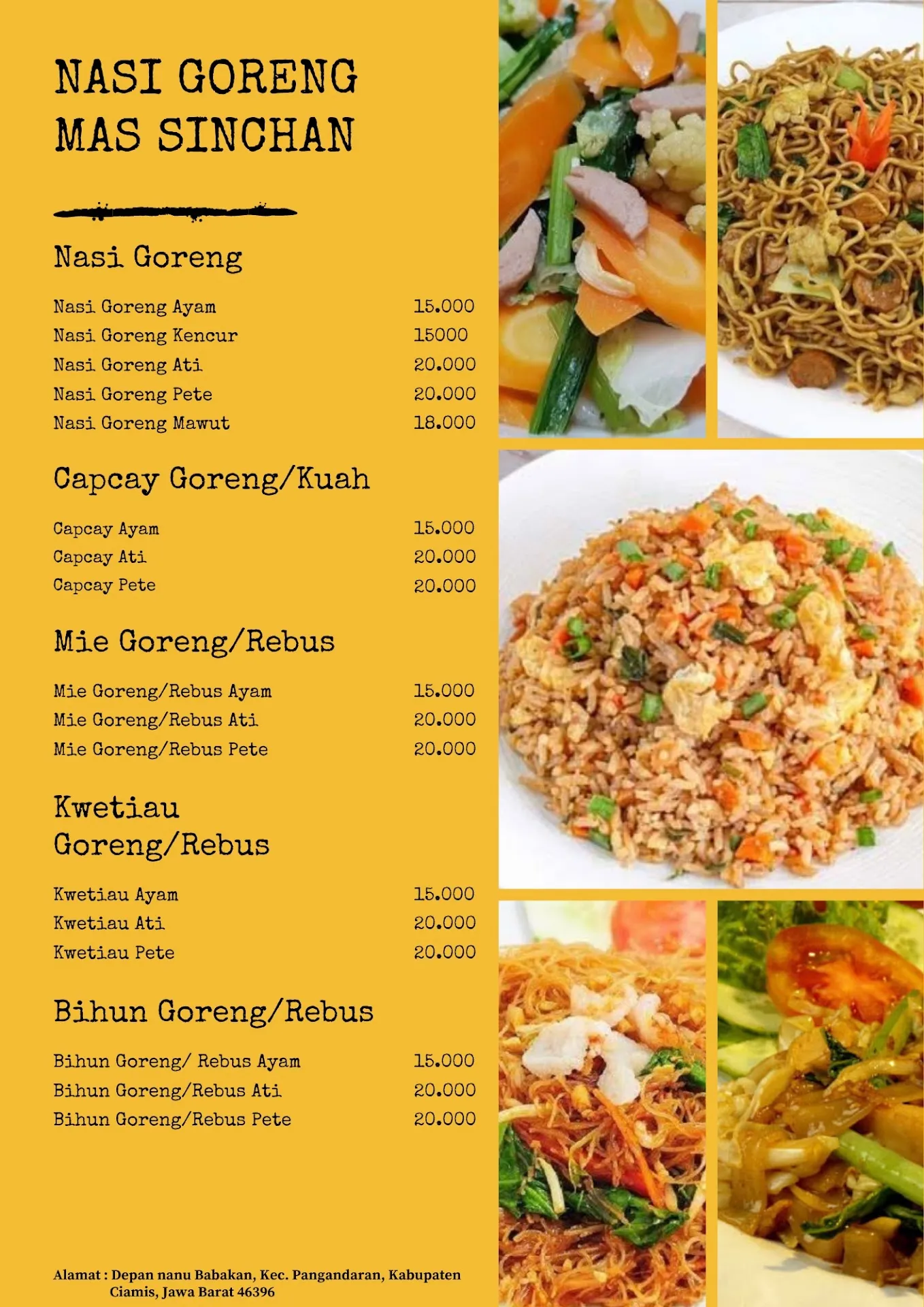 Nasi Goreng Mas Sinchan