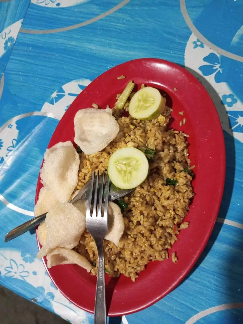 Nasi goreng tungku arang