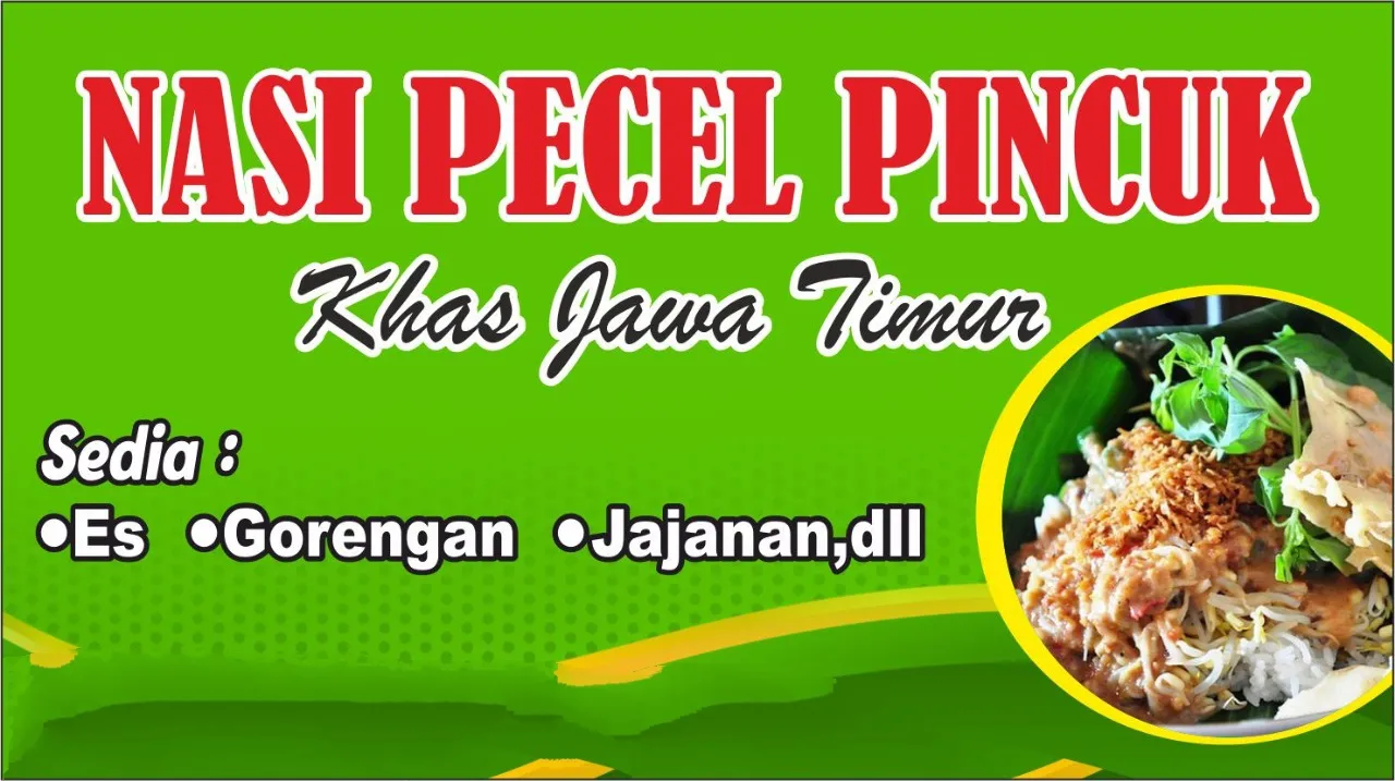 NASI PECEL PINCUK khas jawa timur