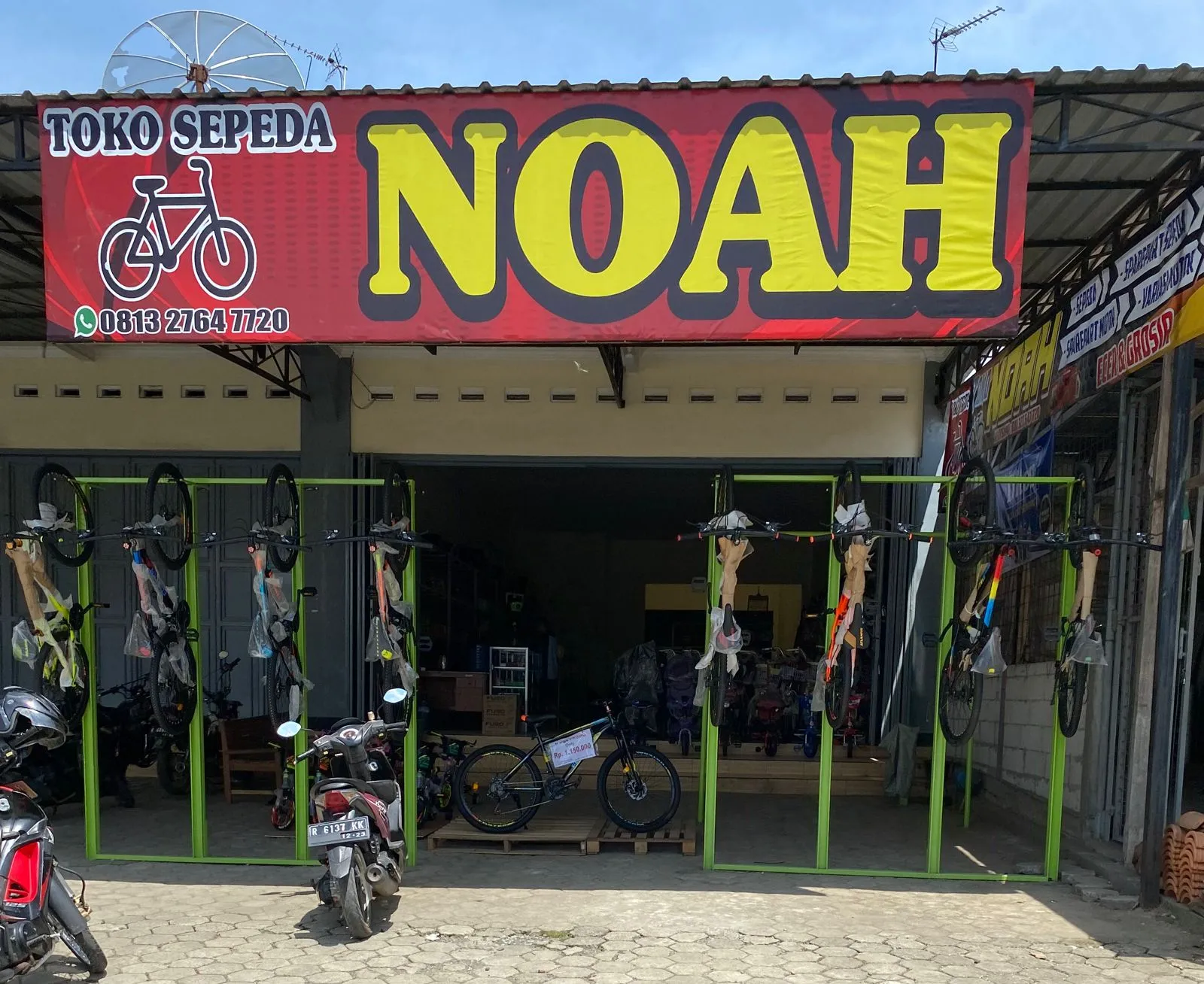 NOAH Toko sepeda dan sparepart motor