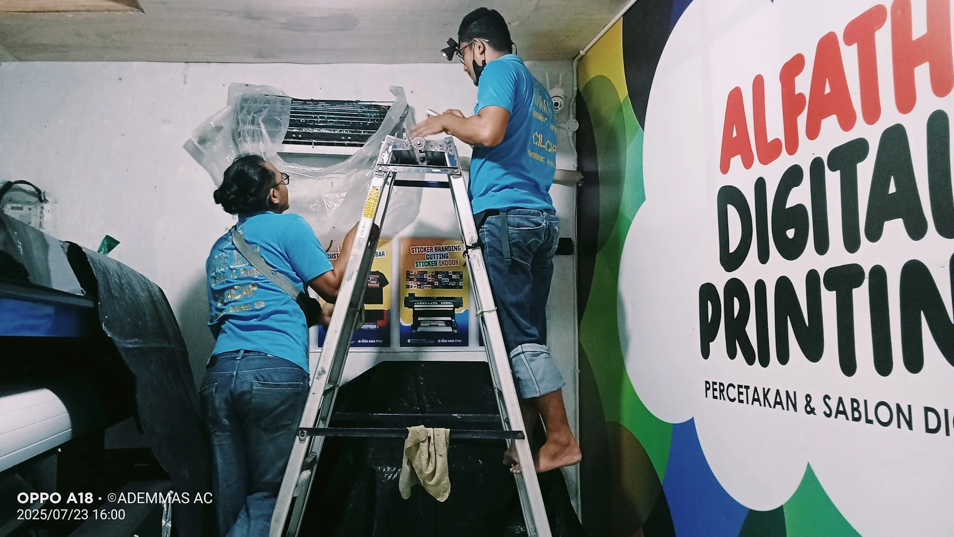 PASANG AC GANDRUNGMANGU - KAWUNGANTEN (ADEMAS AC)