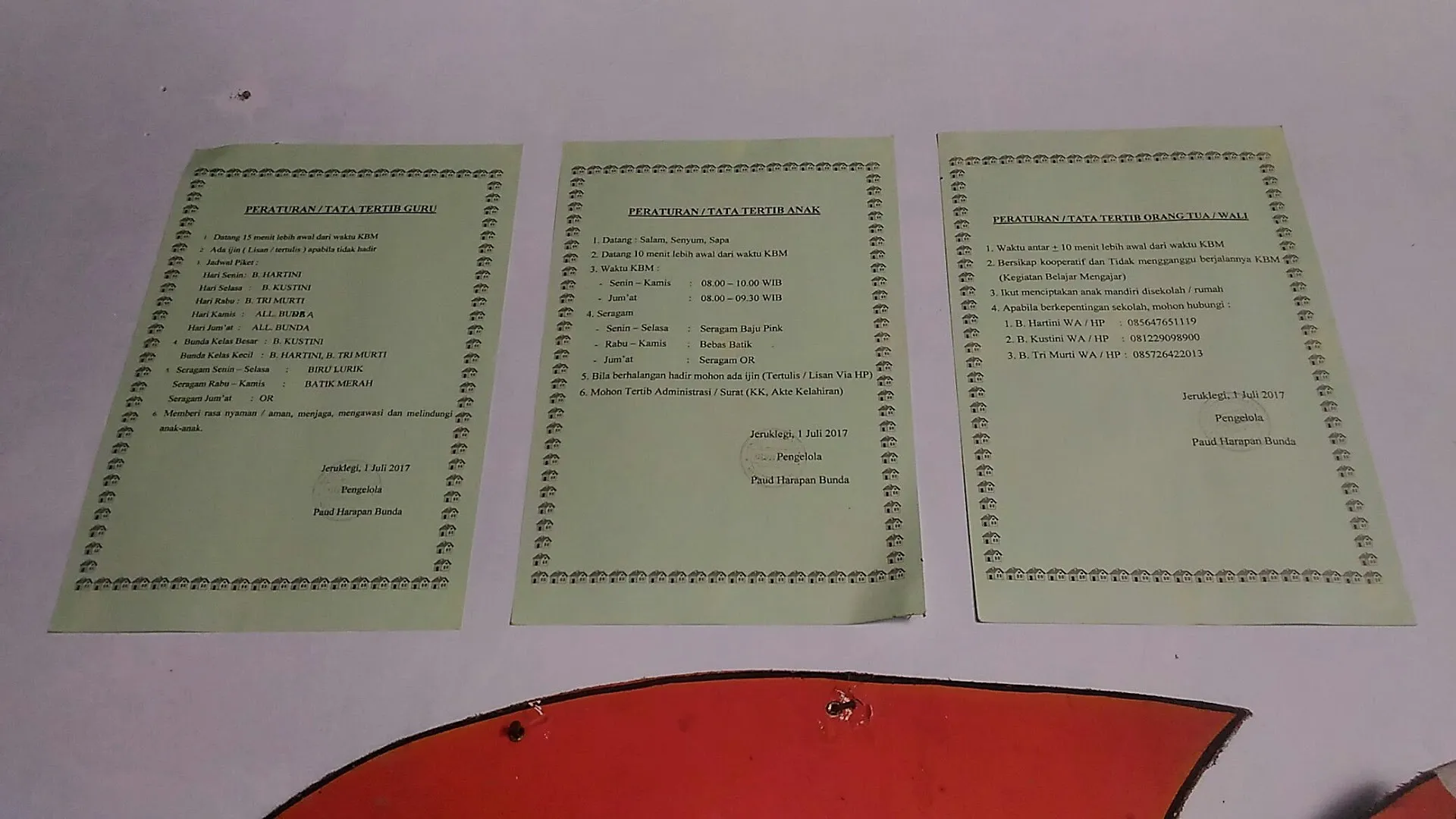 PAUD Harapan Bunda Jeruklegi