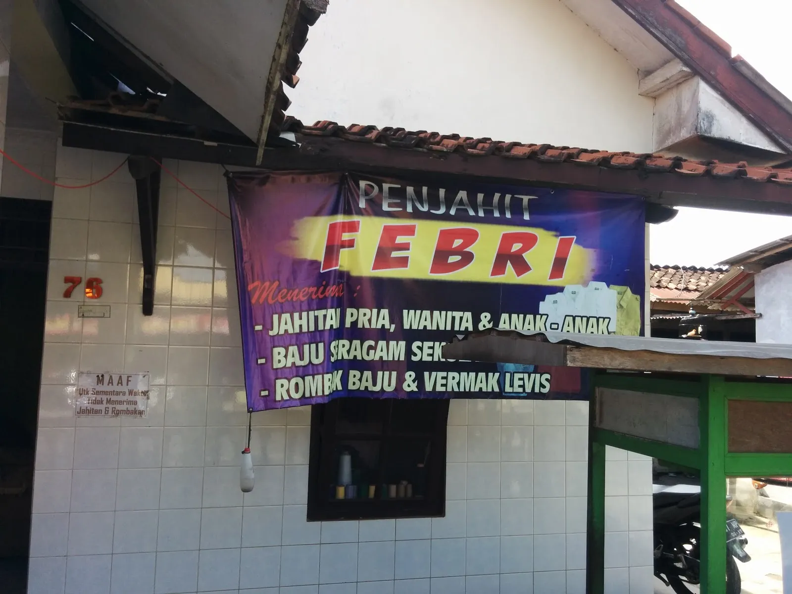 Penjahit Febri