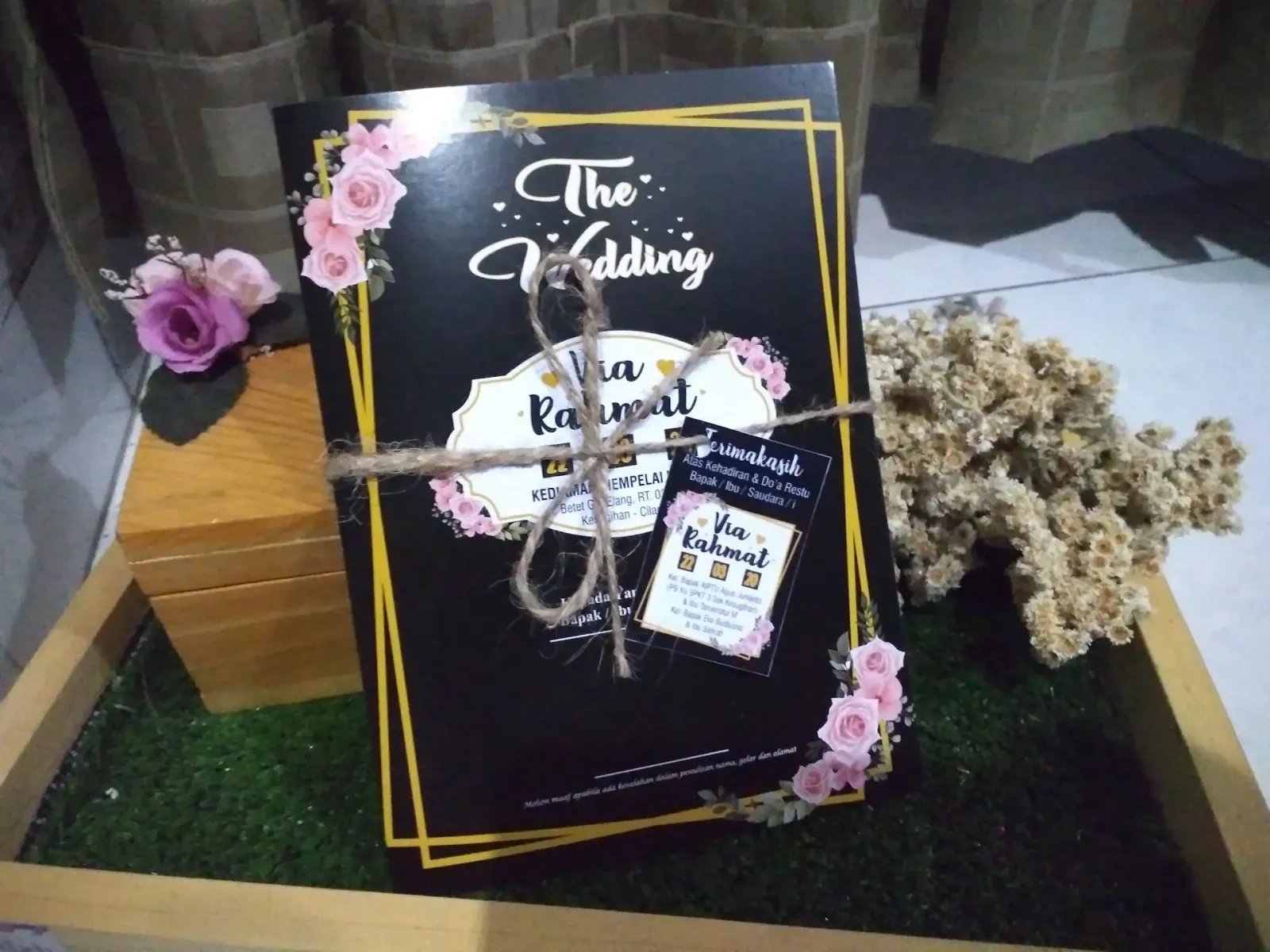 Percetakan Undangan & Sewa Kotak Hantaran Cilacap