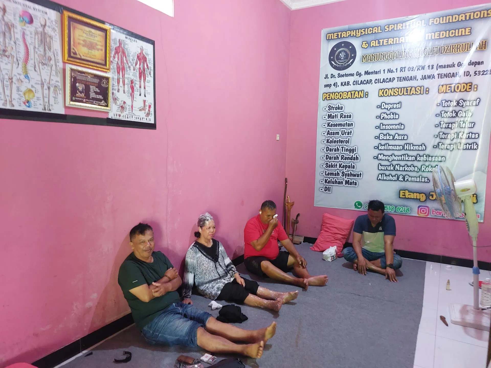 PKR (Pijat Syaraf) & Jamu Herbal