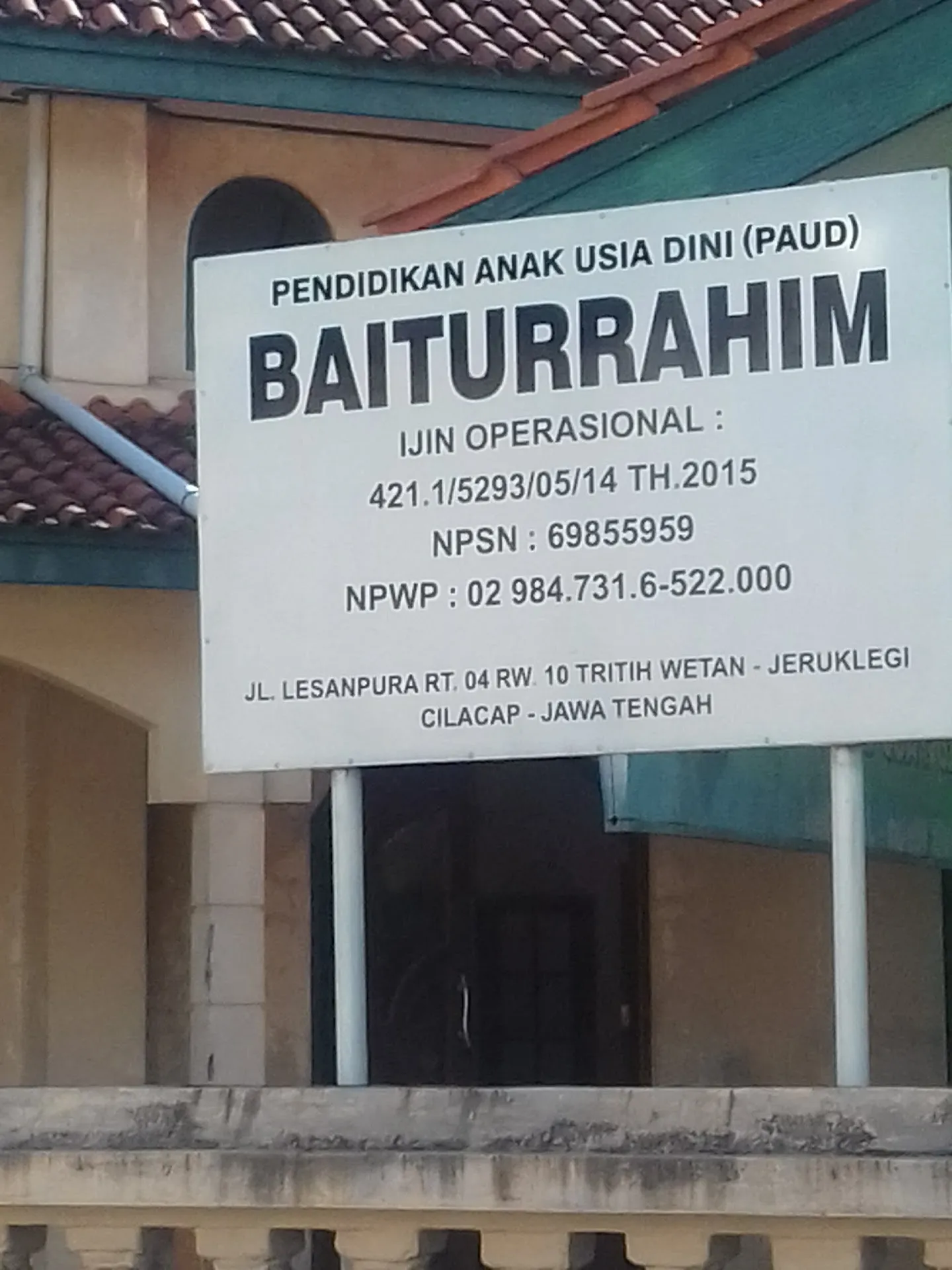 POS PAUD MUTIARA