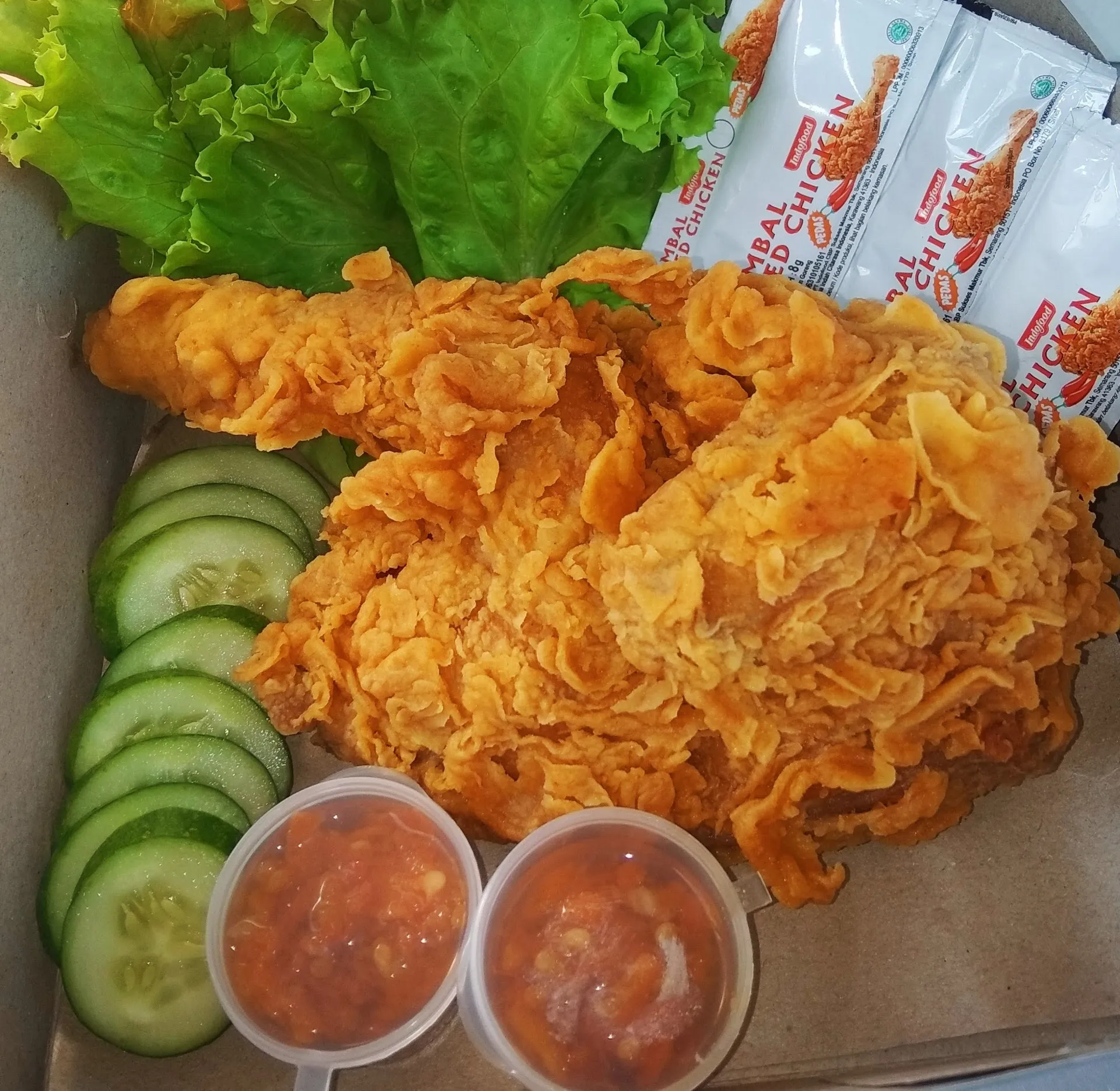 Pusat FCBK,ayam Goreng (Fried chickens Bang Kodir)