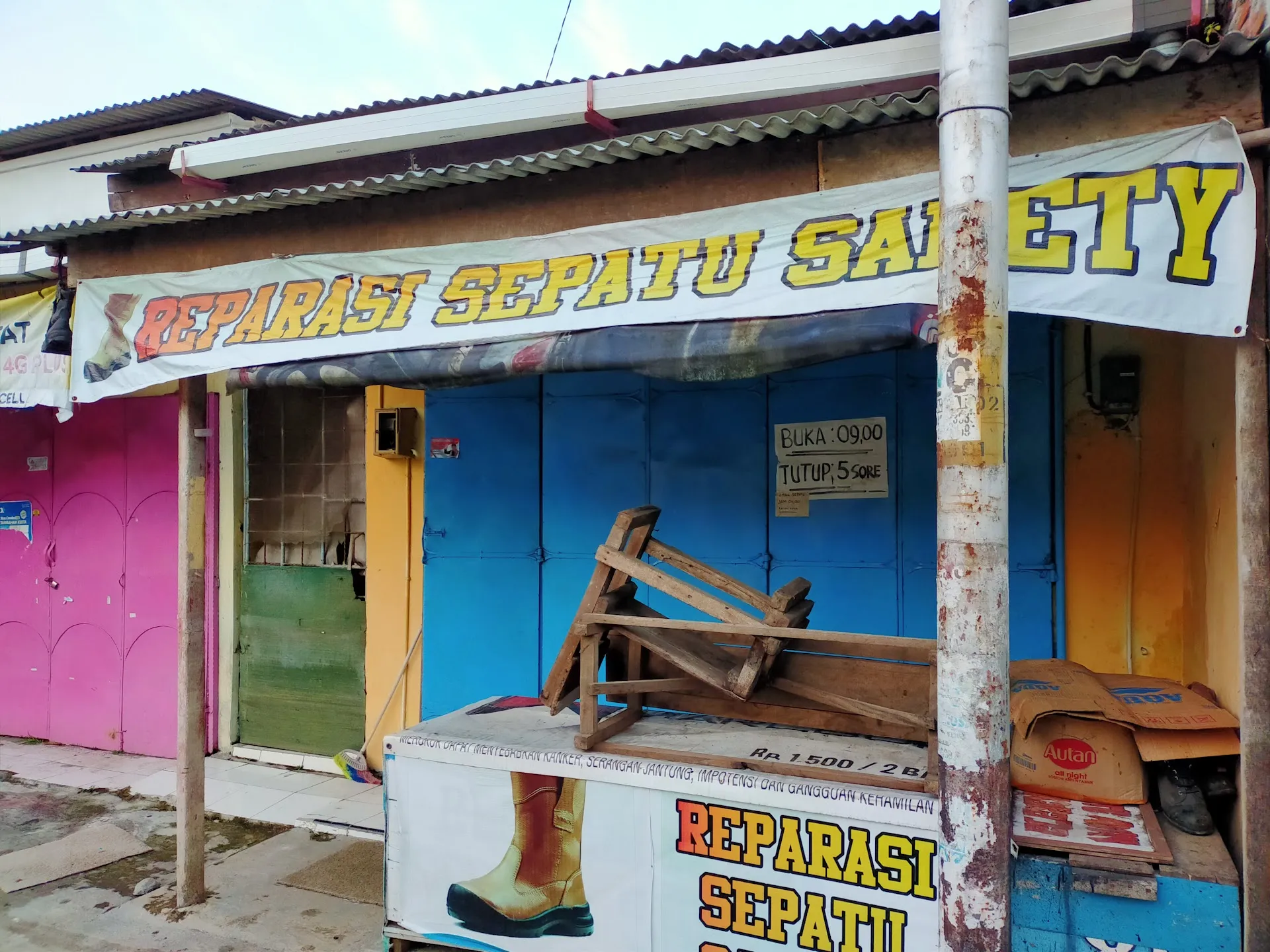 Reparasi Sepatu Safety
