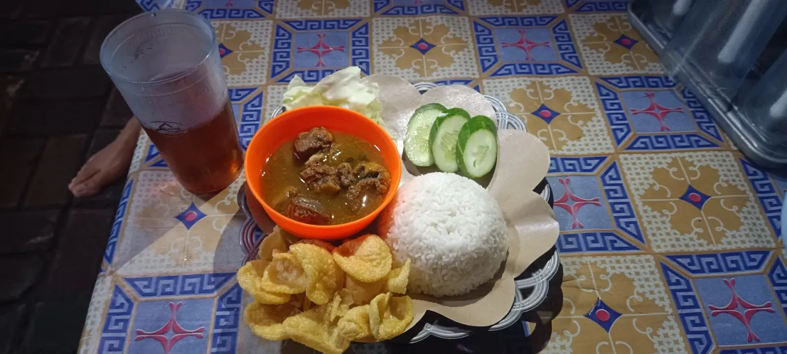 Rica-Rica Basur & Rendang Ayam "Bu Windy"