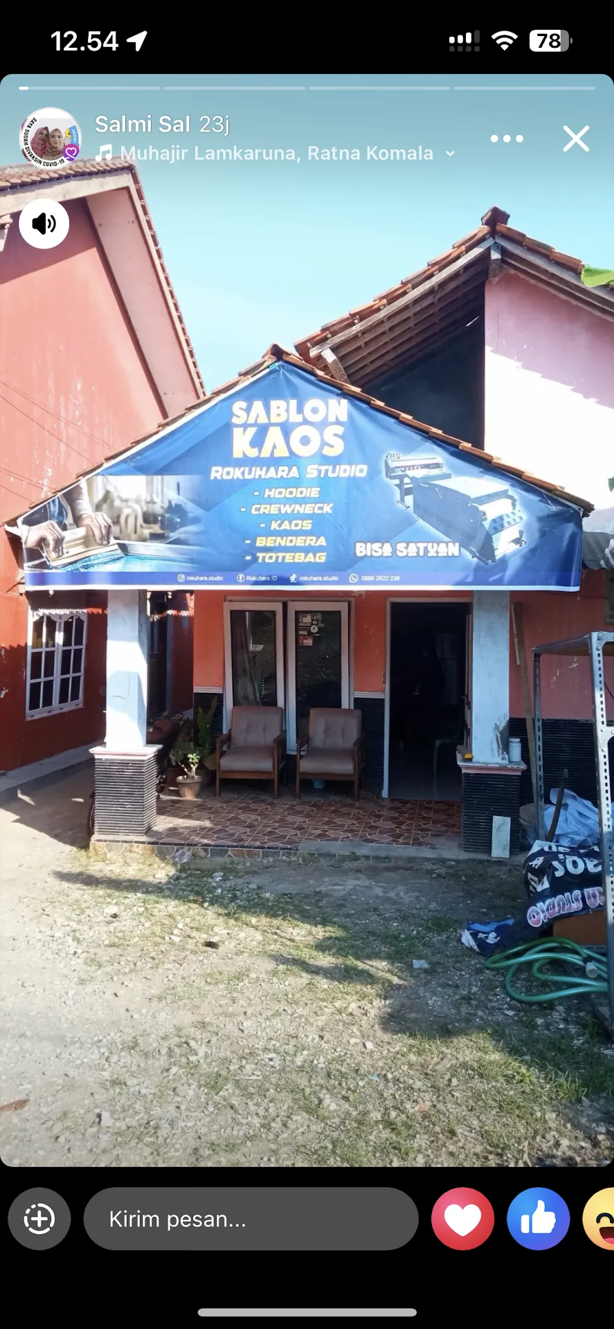 Rokuhara Studio Sablon Kaos Digital & Manual Printing
