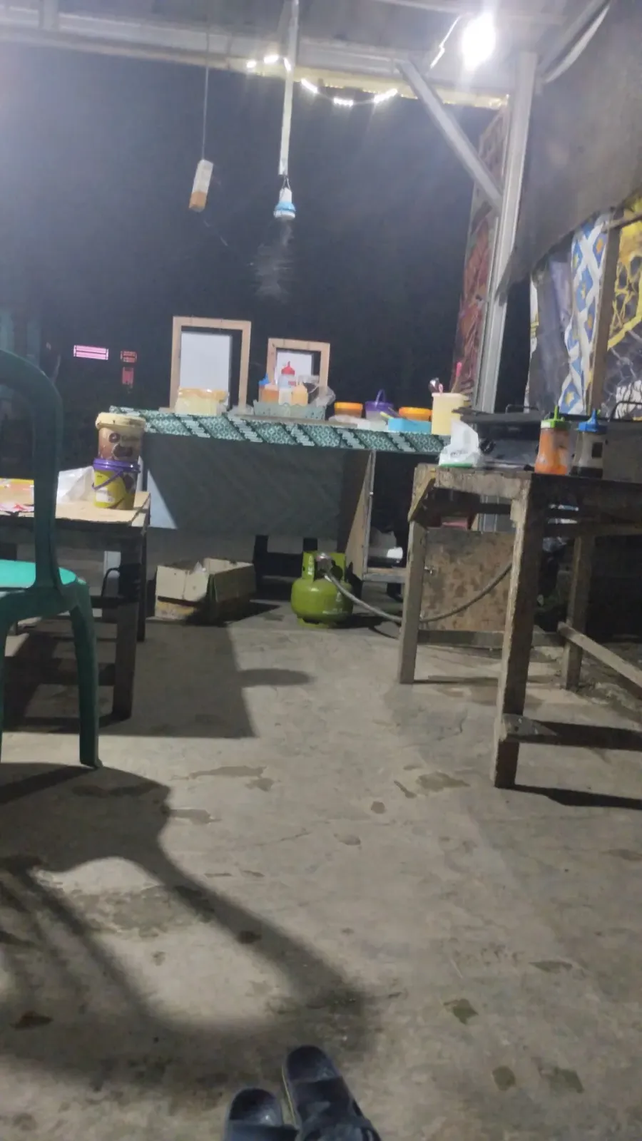 Roti bakar teras jajanan azriel