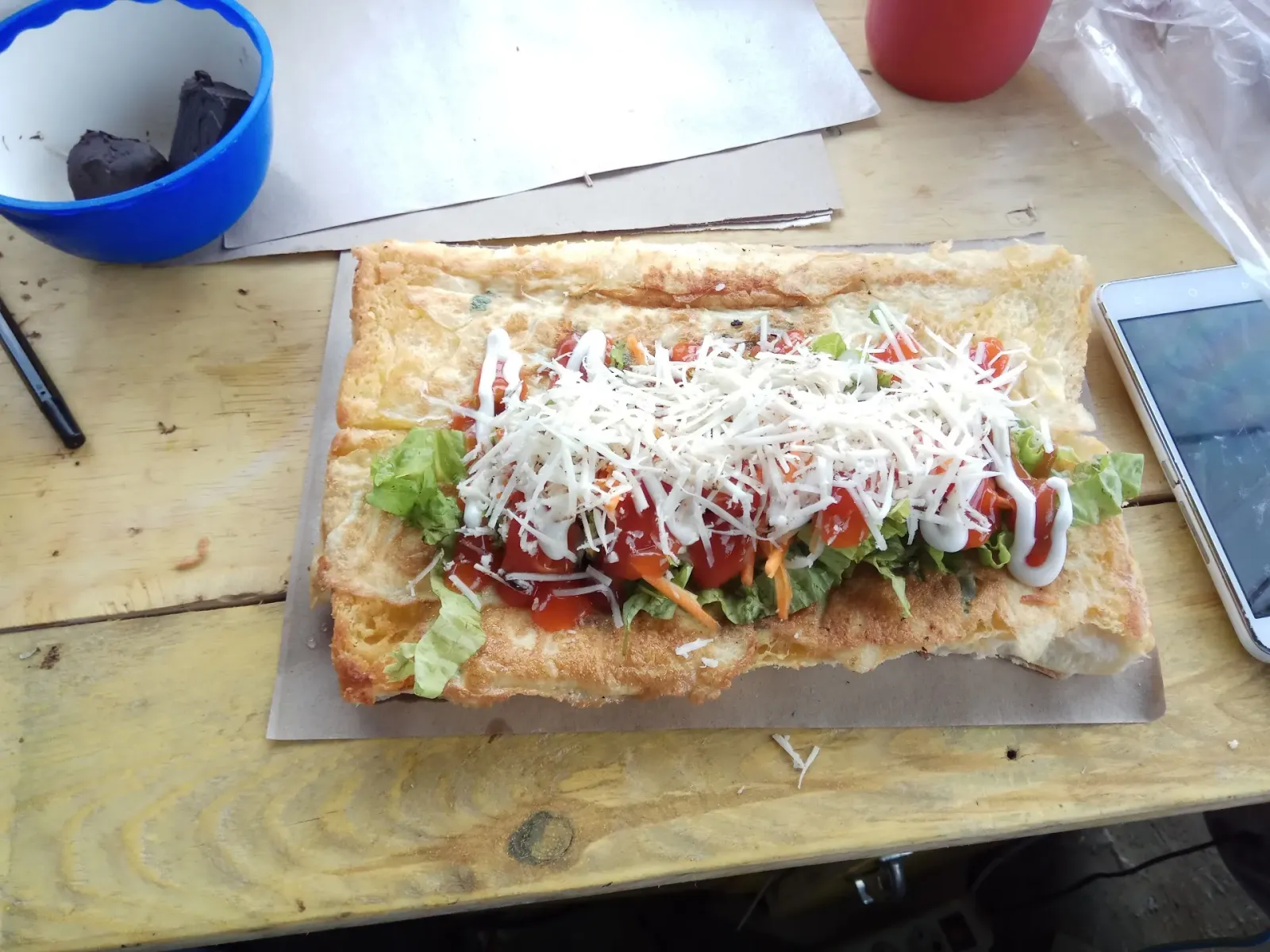 Roti John KROYA Keju_ne Sekilo