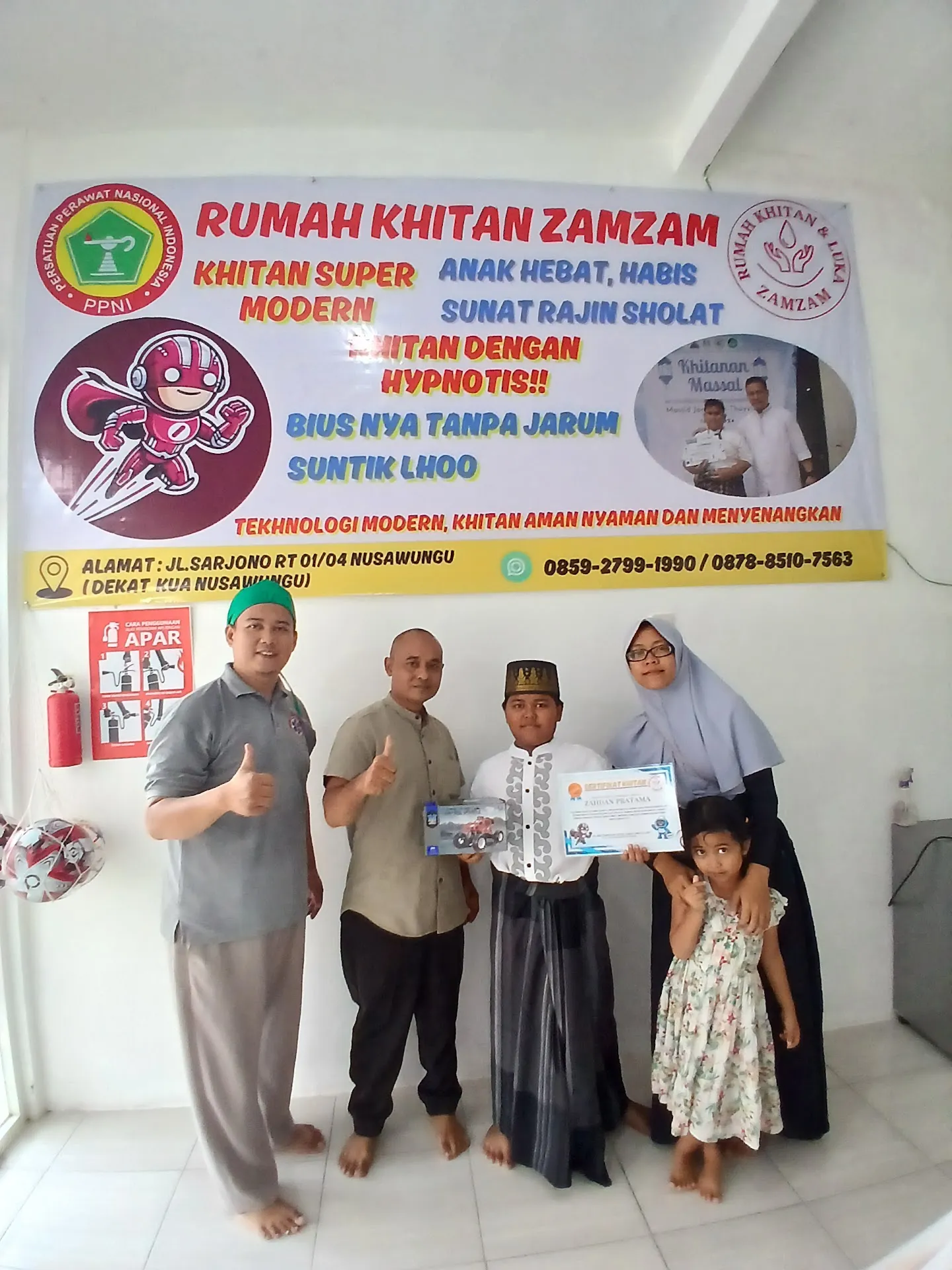 Rumah Khitan dan Perawatan Luka Modern ZamZam